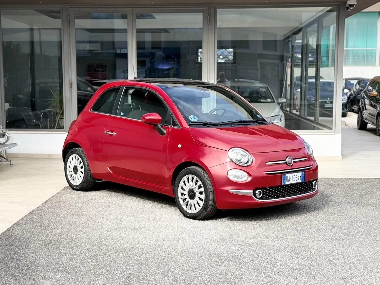Fiat 500 1.0 Hybrid 70CV E6 Neo. - 2024 Rosso - 1