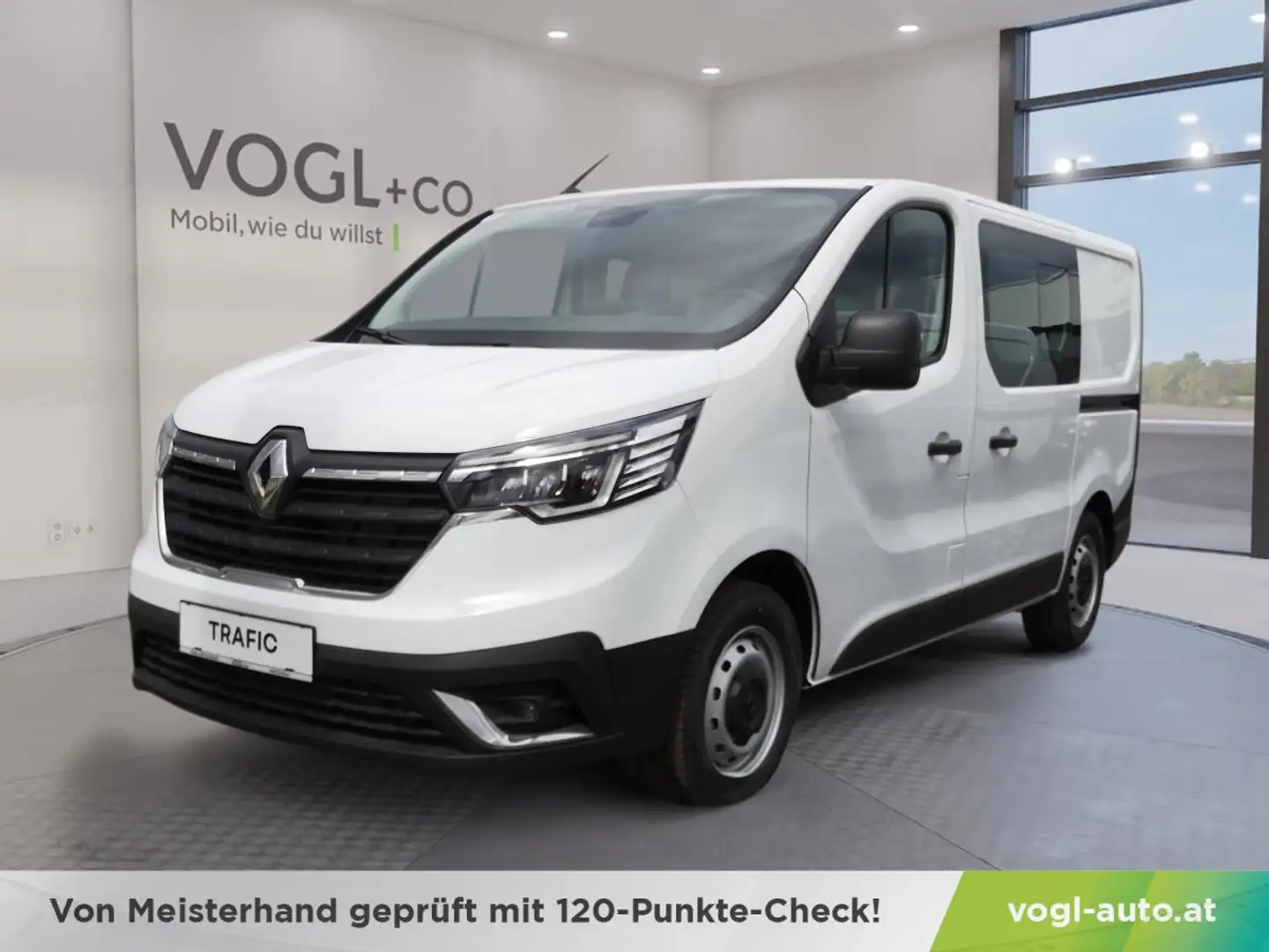 Renault TRAFIC LKW Doppelkabiner L1H1 dCi 150 EDC Weiß - 1