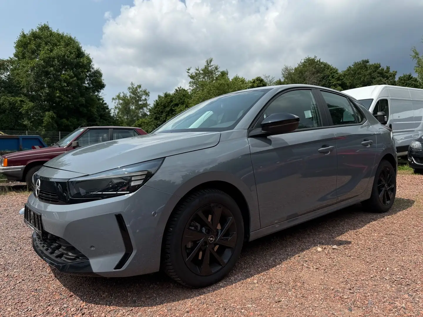 Opel Corsa F /SHZ/KAMERA/UNFALLFAHRZEUG Grau - 1