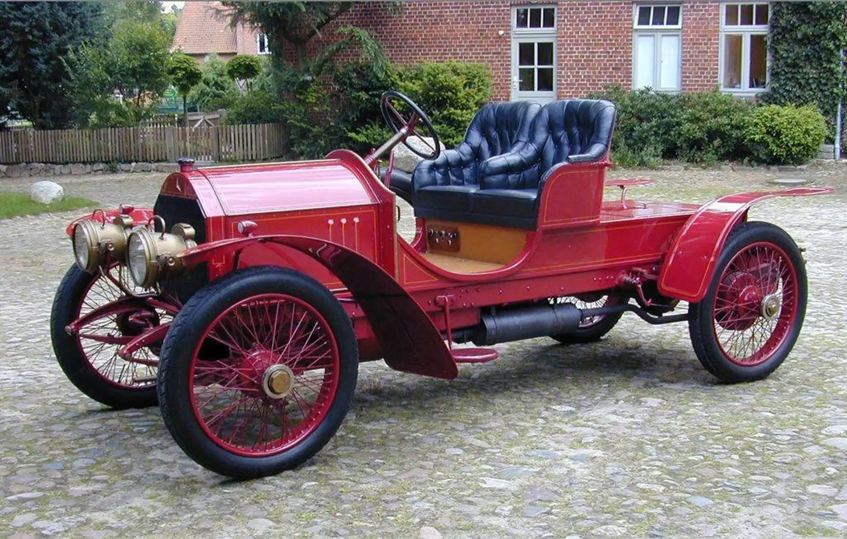Oldtimer Sonstige Mercedes (DMG) 15/20 PS - Runabout aus der Messingzeit Rot - 1