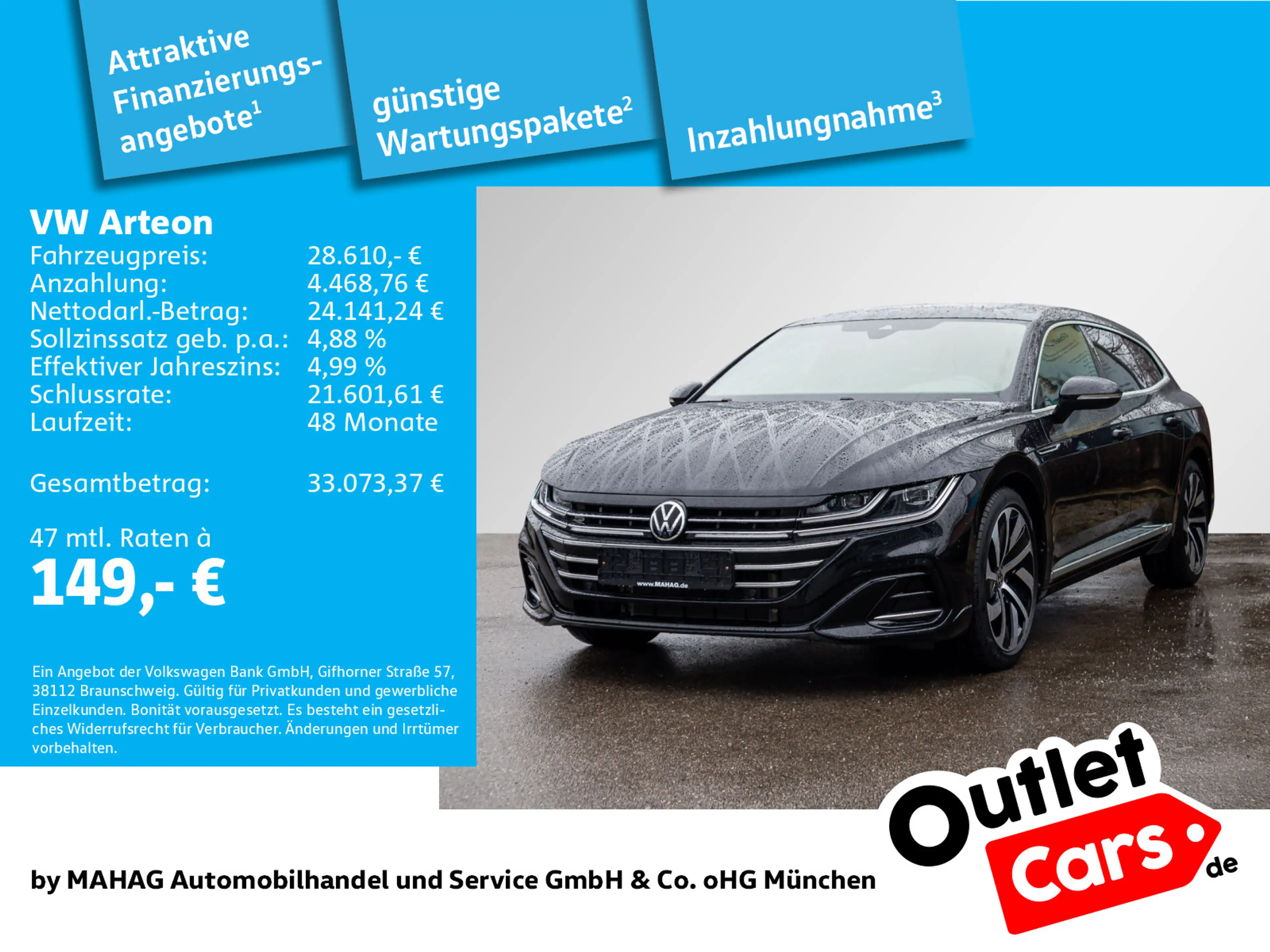 Volkswagen Arteon SB 2.0 TSI R-Line LEDER NaviPro IQ.LIGHT