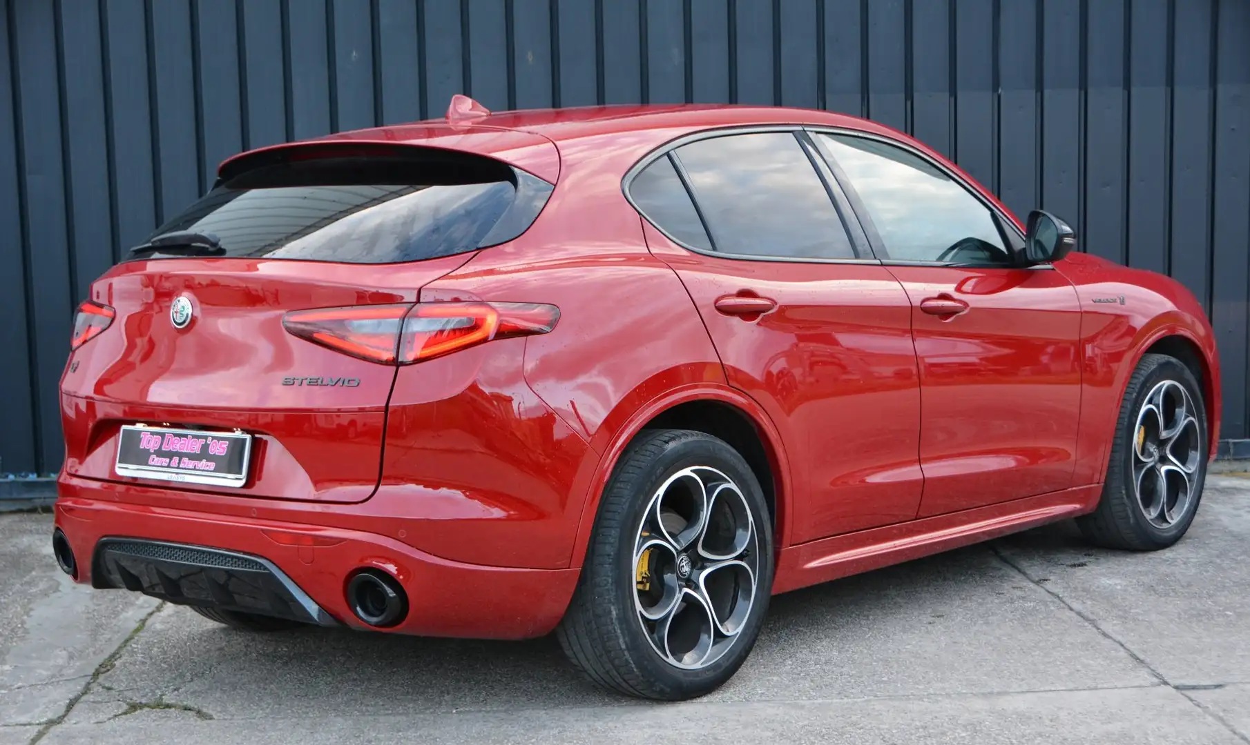 Alfa Romeo Stelvio 2.2 t Veloce TI Q4 210cv auto ROSSO ALFA Rosso - 2