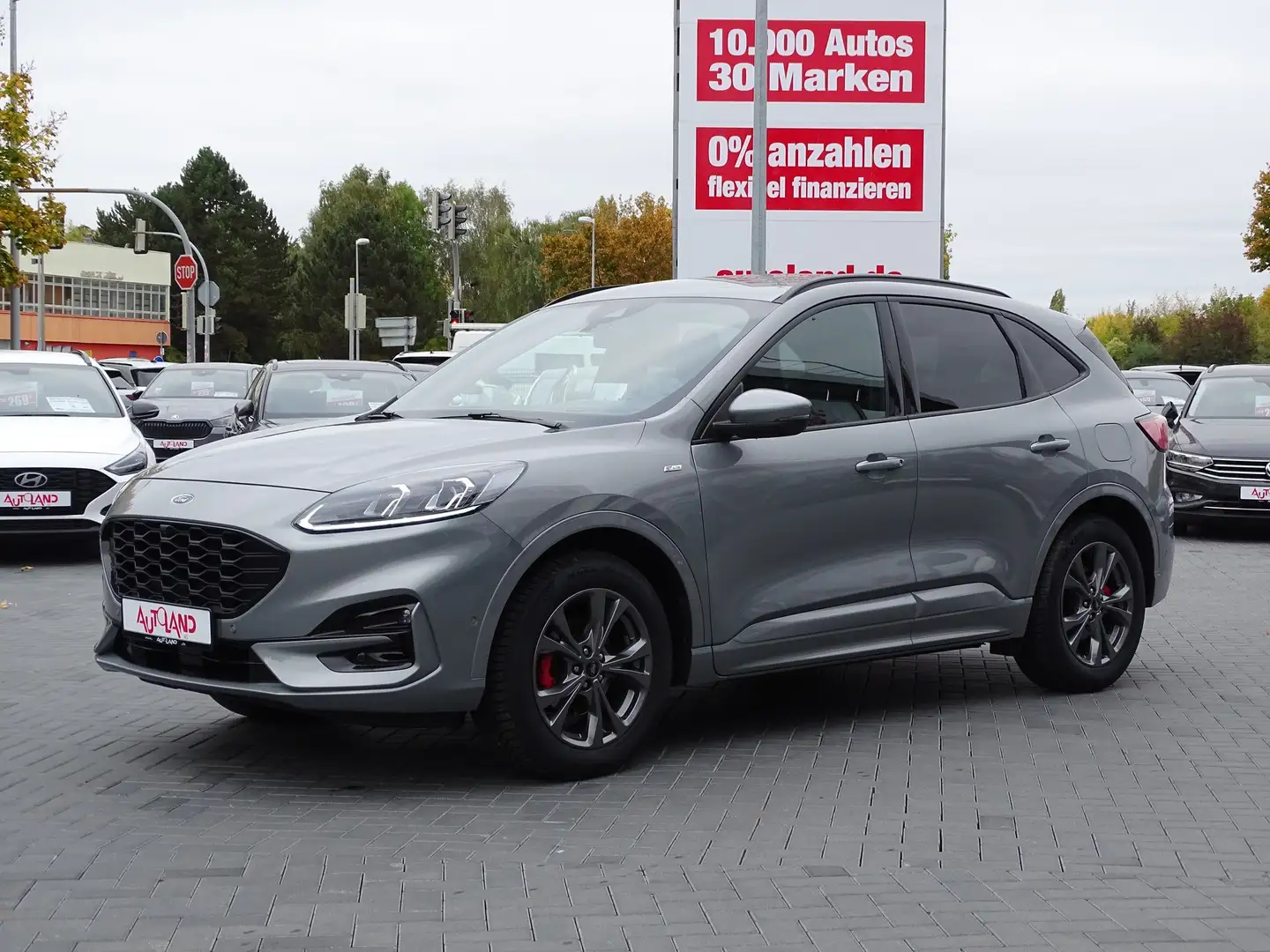 Ford Kuga 2.0 EcoBlue ST-Line Aut. AWD LED Navi ACC Silber - 2