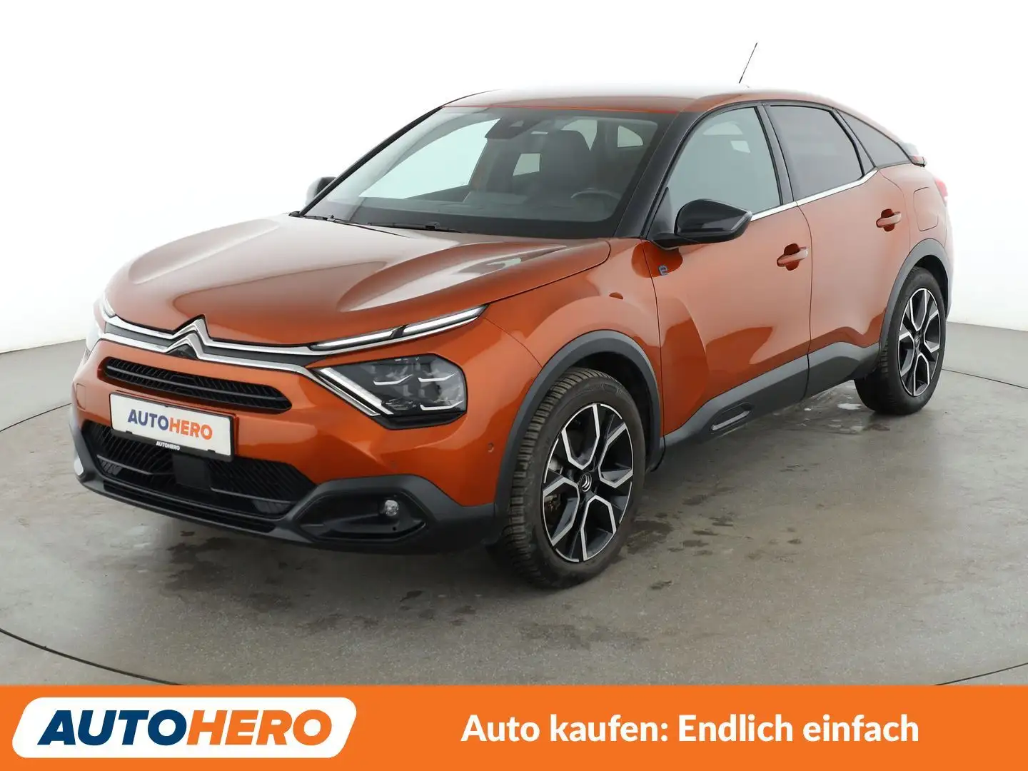 Citroen C4 electric drive 100 kW e-Shine Aut.*NAVI*HUD*ACC* Orange - 1