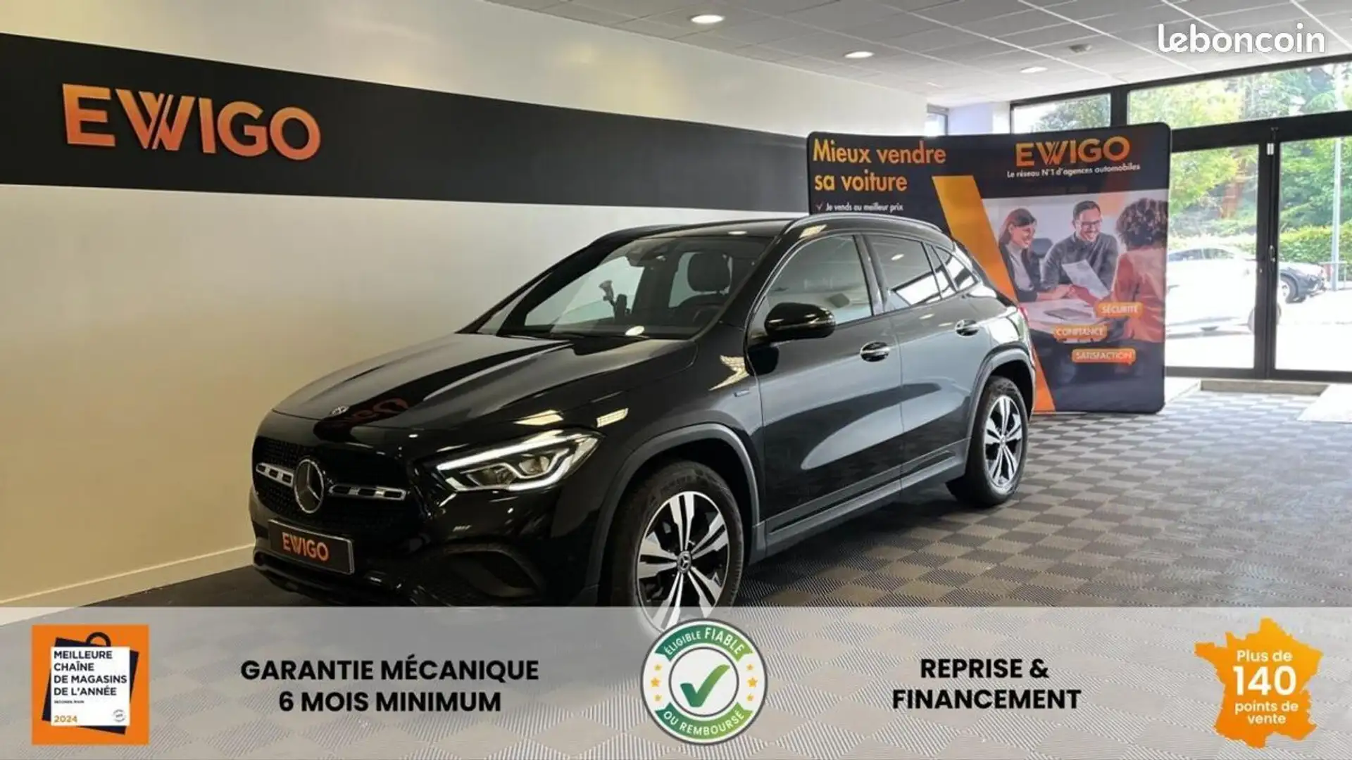 Mercedes-Benz GLA 250 Classe Mercedes 250 1.3 E 218H 160 EQ-POWER HYBRID Noir - 1