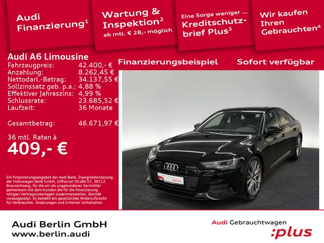 Audi A6 advanced sport 40 TDI qu.S tr. AHK