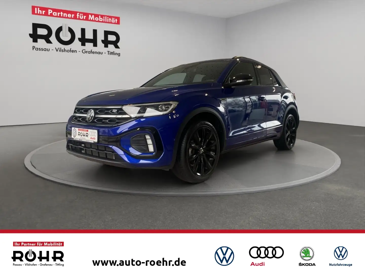 Volkswagen T-Roc R-Line (DAB.PDC.SHZ.ACC) 1.5 TSI DSG Blau - 1