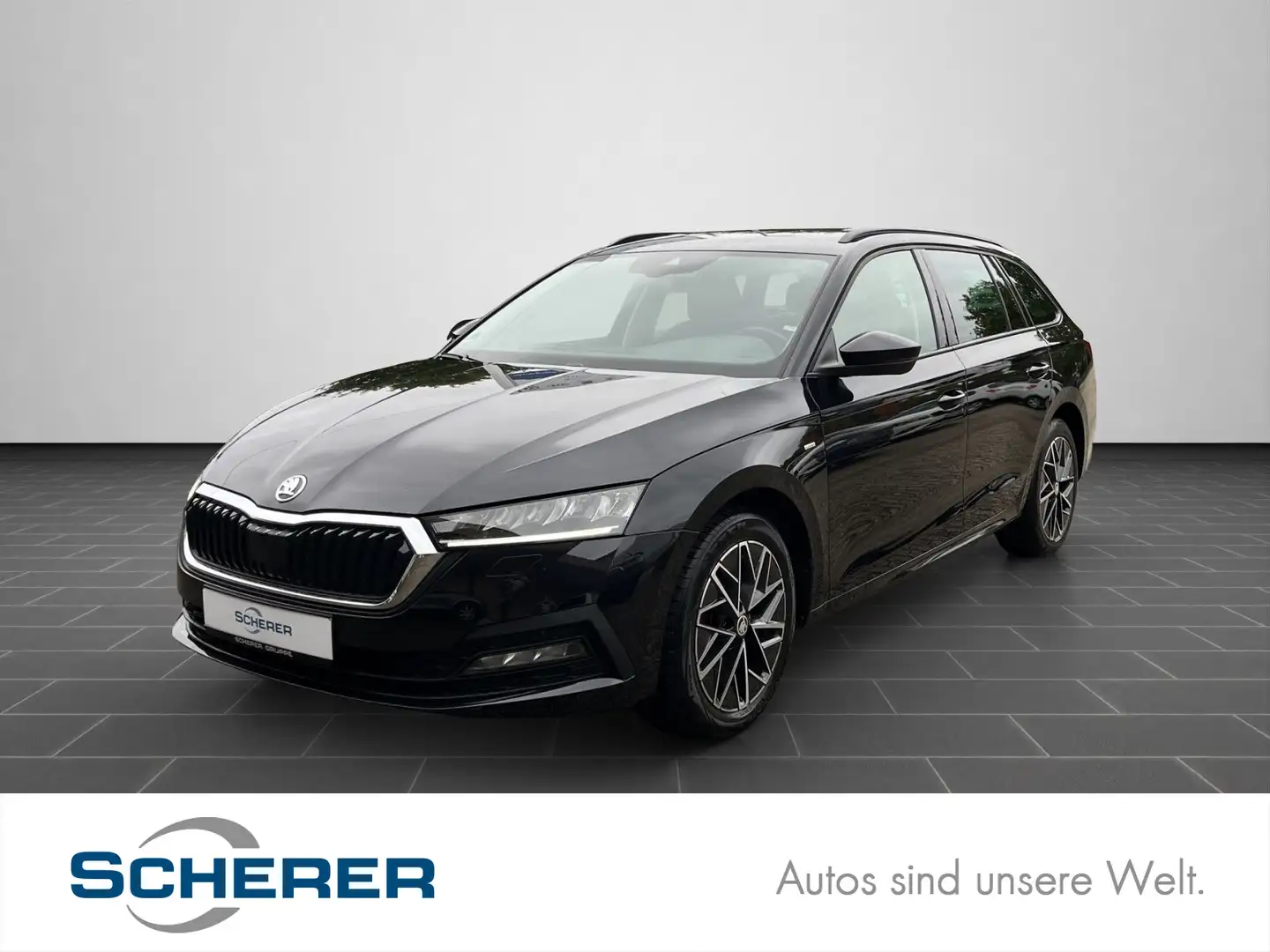 Skoda Octavia Combi 2.0 TDI *Clever* DSG AHK el. Heckk Schwarz - 1