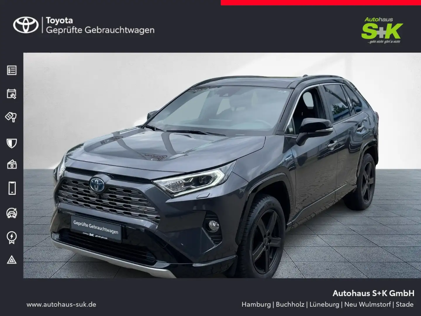 Toyota RAV 4 Hybrid Style Selection*Pano*AHK*JBL*Navi** Grey - 1