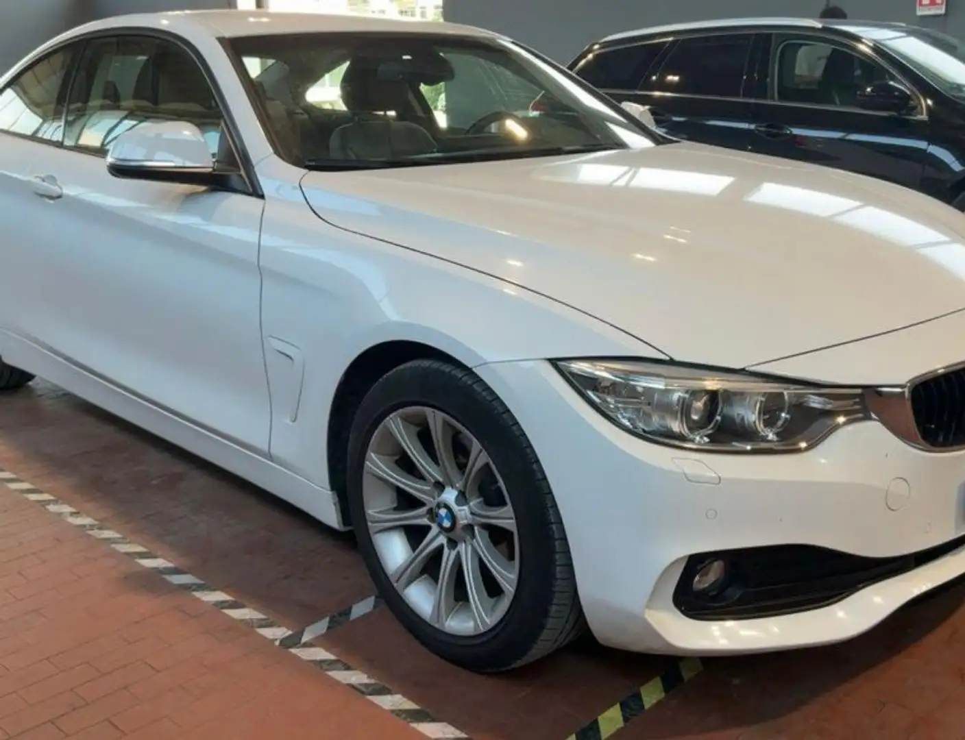 BMW 420 420d Coupe Wit - 2