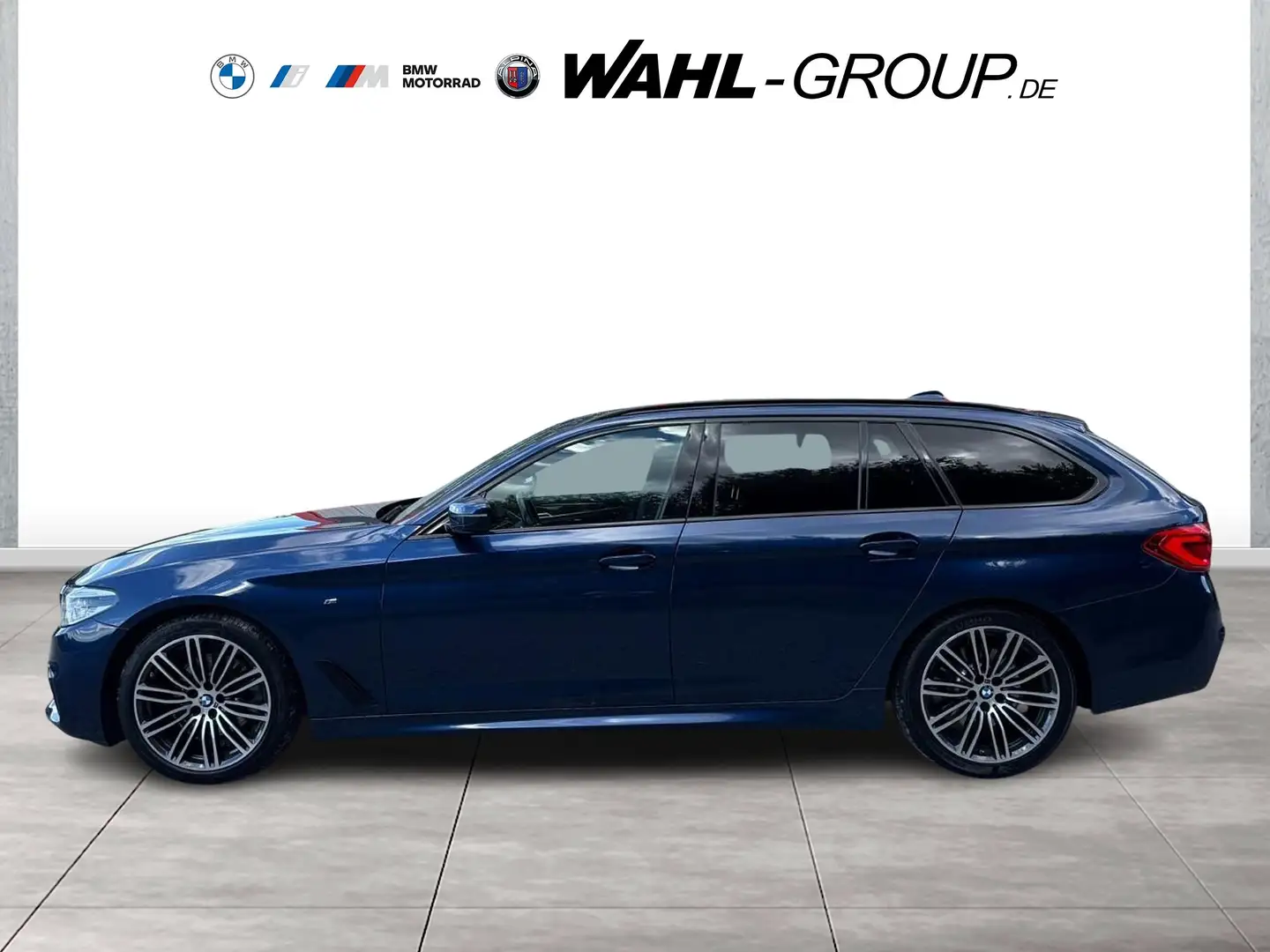 BMW 520 d Touring M Sport AHK Standhzg HeadUp Adapt LED Blau - 2
