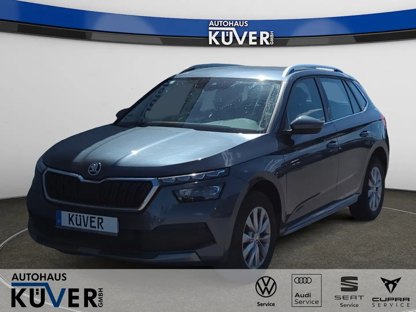 Skoda Kamiq Style 1,0 TSI DSG Navi+ACC+AHK+LED+GJR Grau - 1