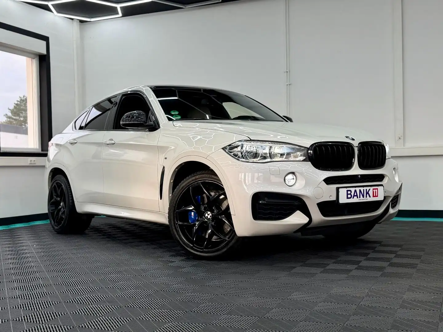 BMW X6 M50 d xDrive HUD/LED/360/ACC/21*M Weiß - 2