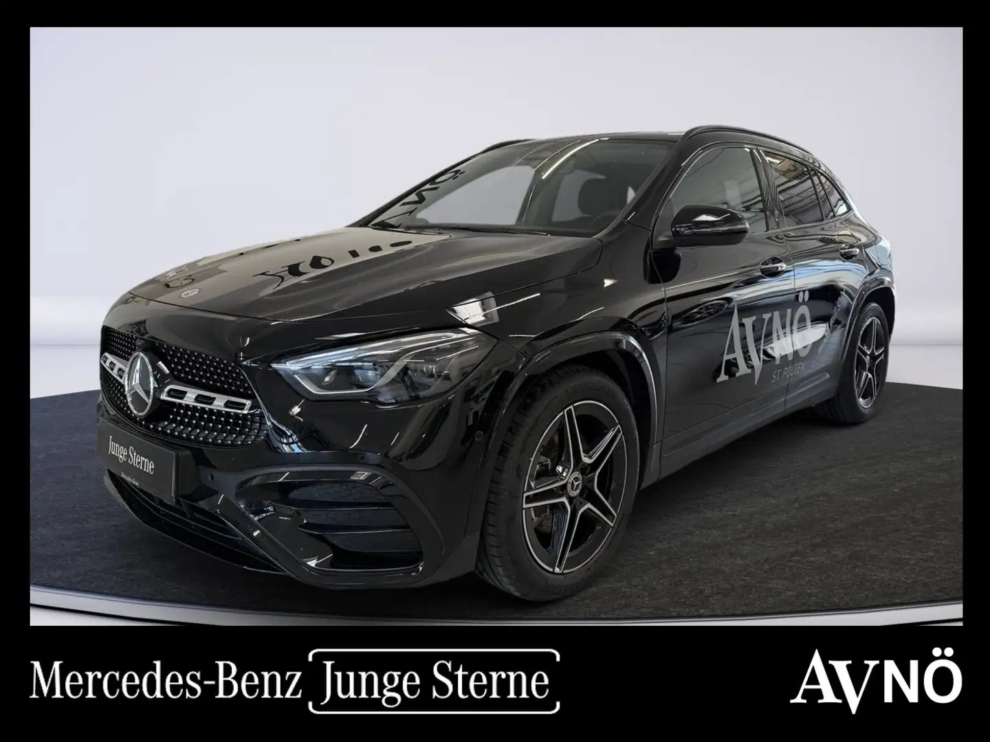 Mercedes-Benz GLA 200 d 4MATIC Österreich-Edition AMG Navi AHK Schwarz - 1