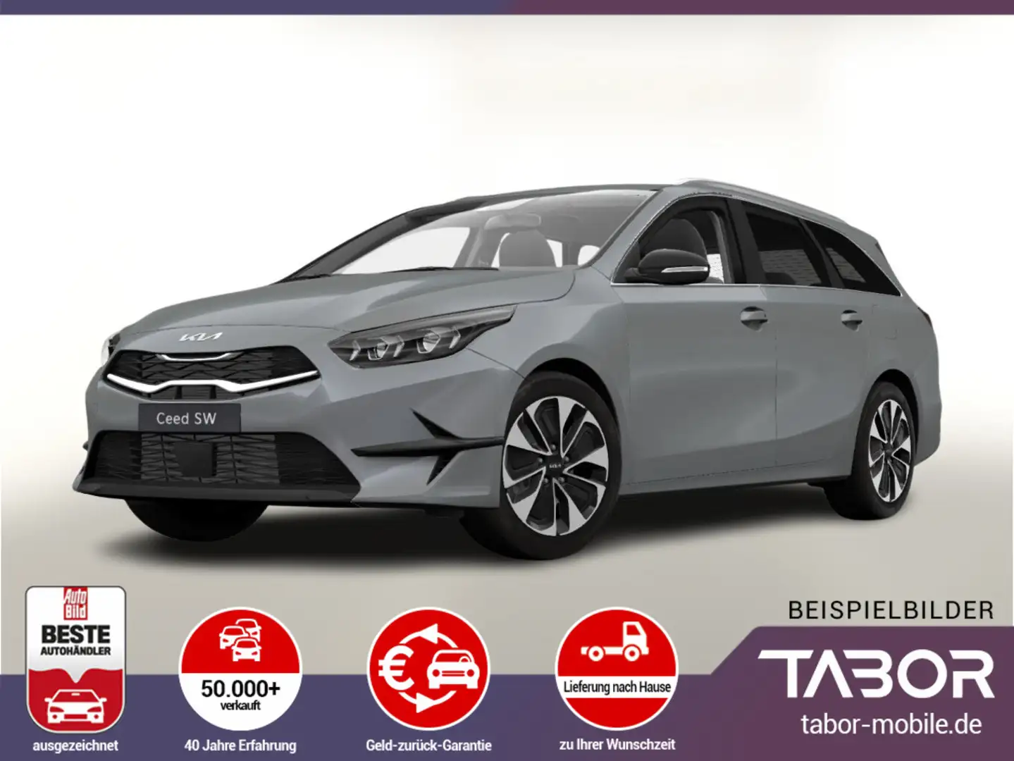Kia Ceed / cee'd SW 1.0 MHEV 100 DCT ACC LED eHK SHZ JBL Kam Gris - 1