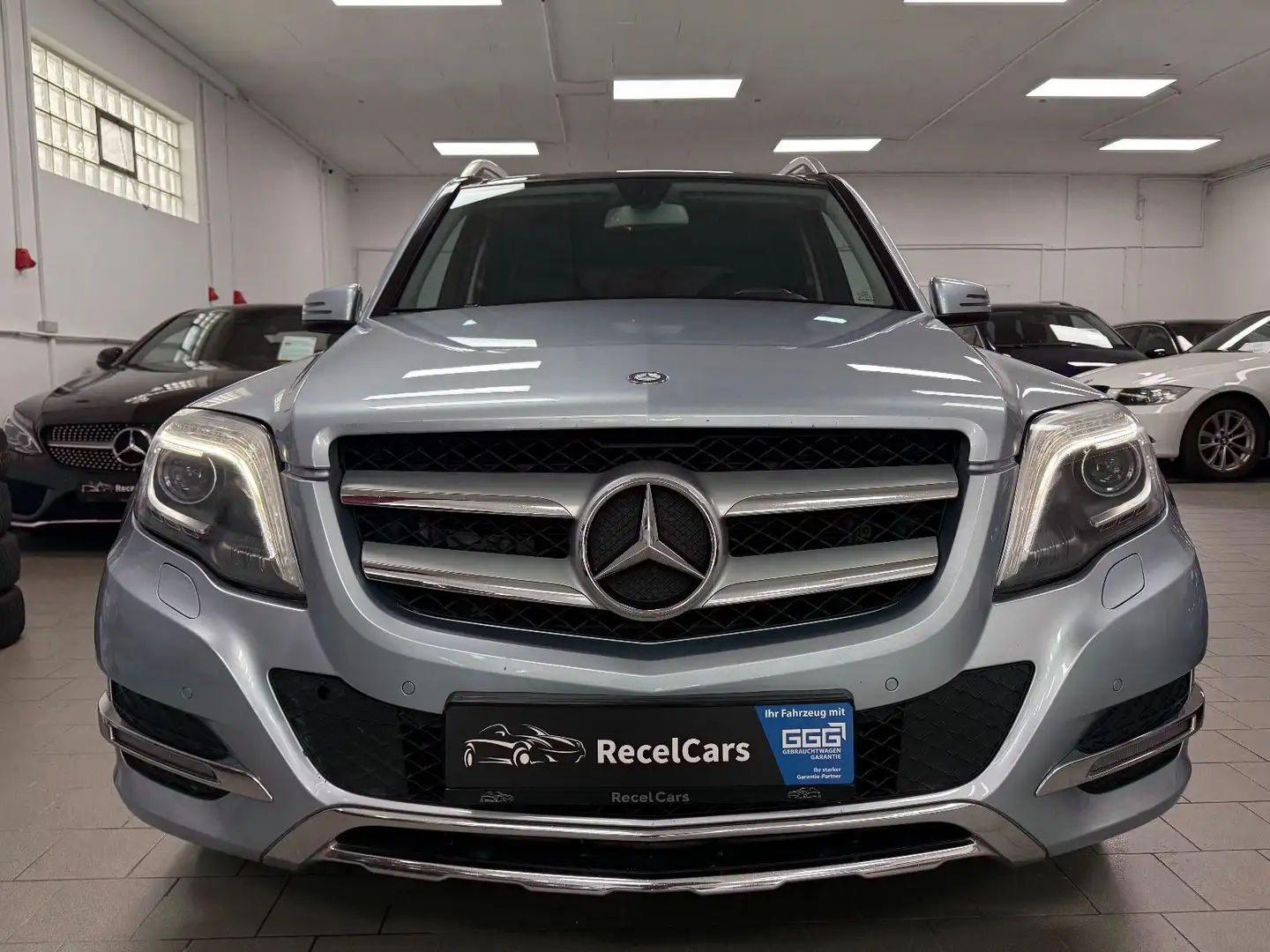 Mercedes-Benz GLK 350 CDI*4Matic*7-G Tronic*Leder*Bi-Xenon*PDC Silber - 2