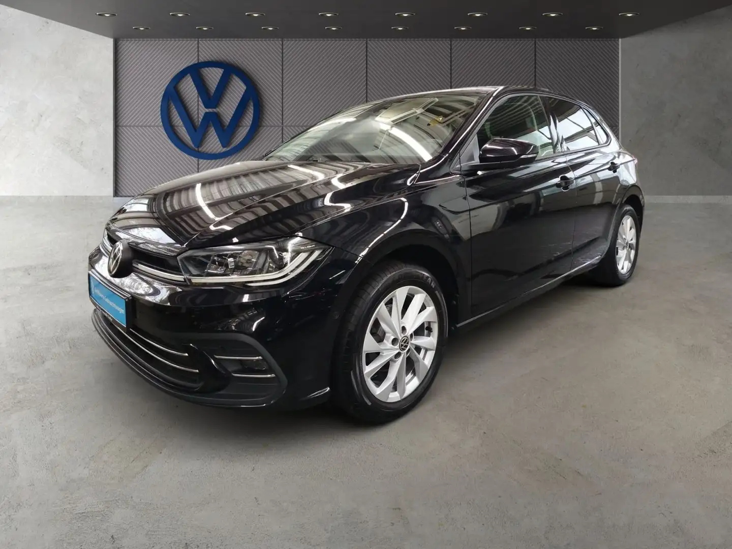 Volkswagen Polo 1.0 TSI Style Navi IQ.Light DAB+ FrontAssis Noir - 2