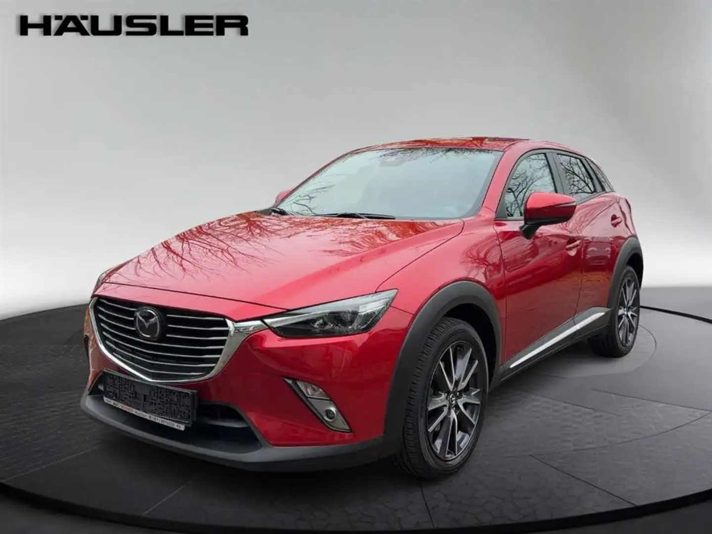 Mazda CX-3 Sportsline AWD *Navi* *Klimaautomatik* *LED* *SHZ* Rouge - 1