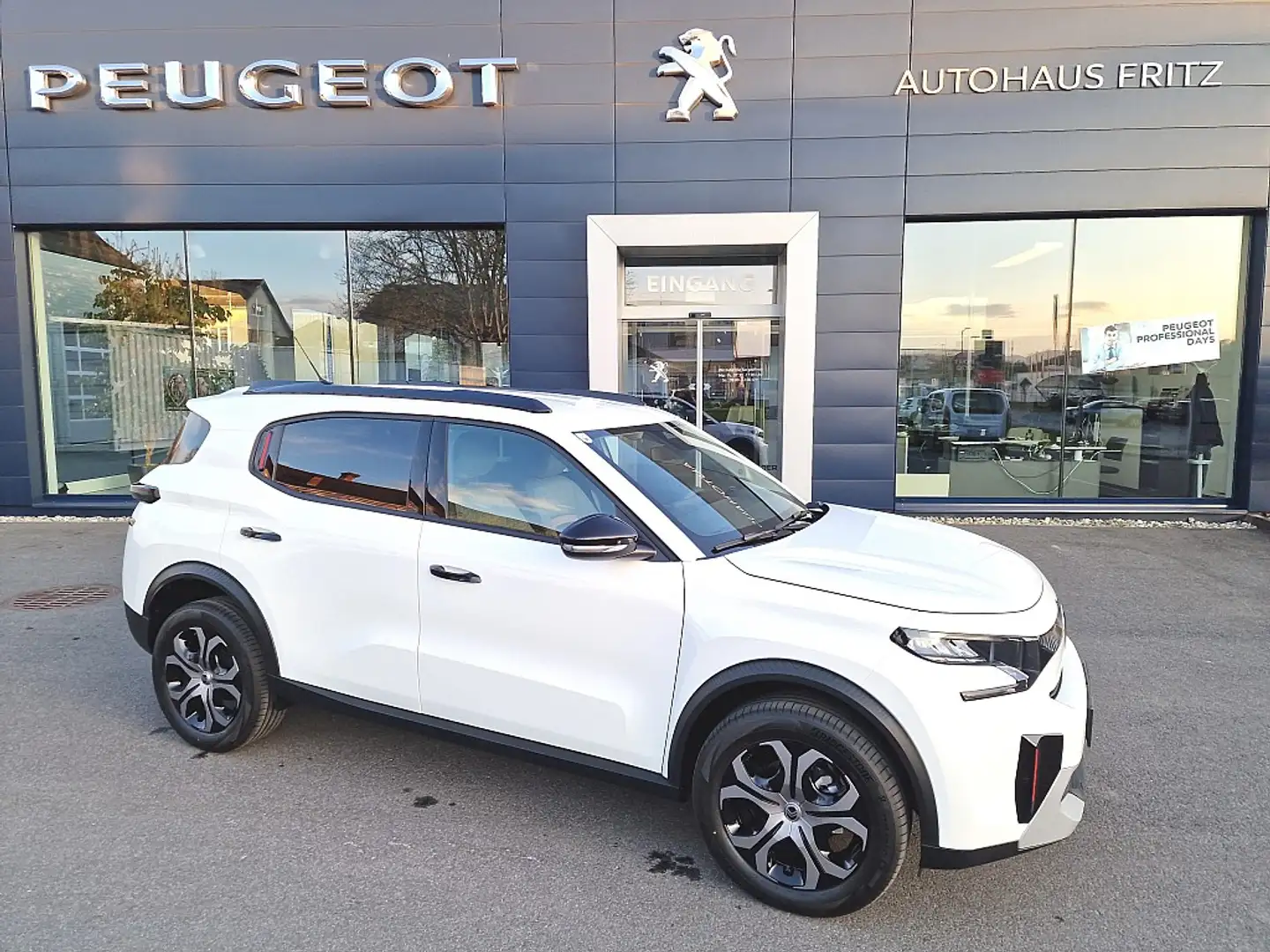 Citroen C3 Aircross Plus Turbo 100 S&S 6-Gang-Manuel "Ende Septembe... Blanco - 2