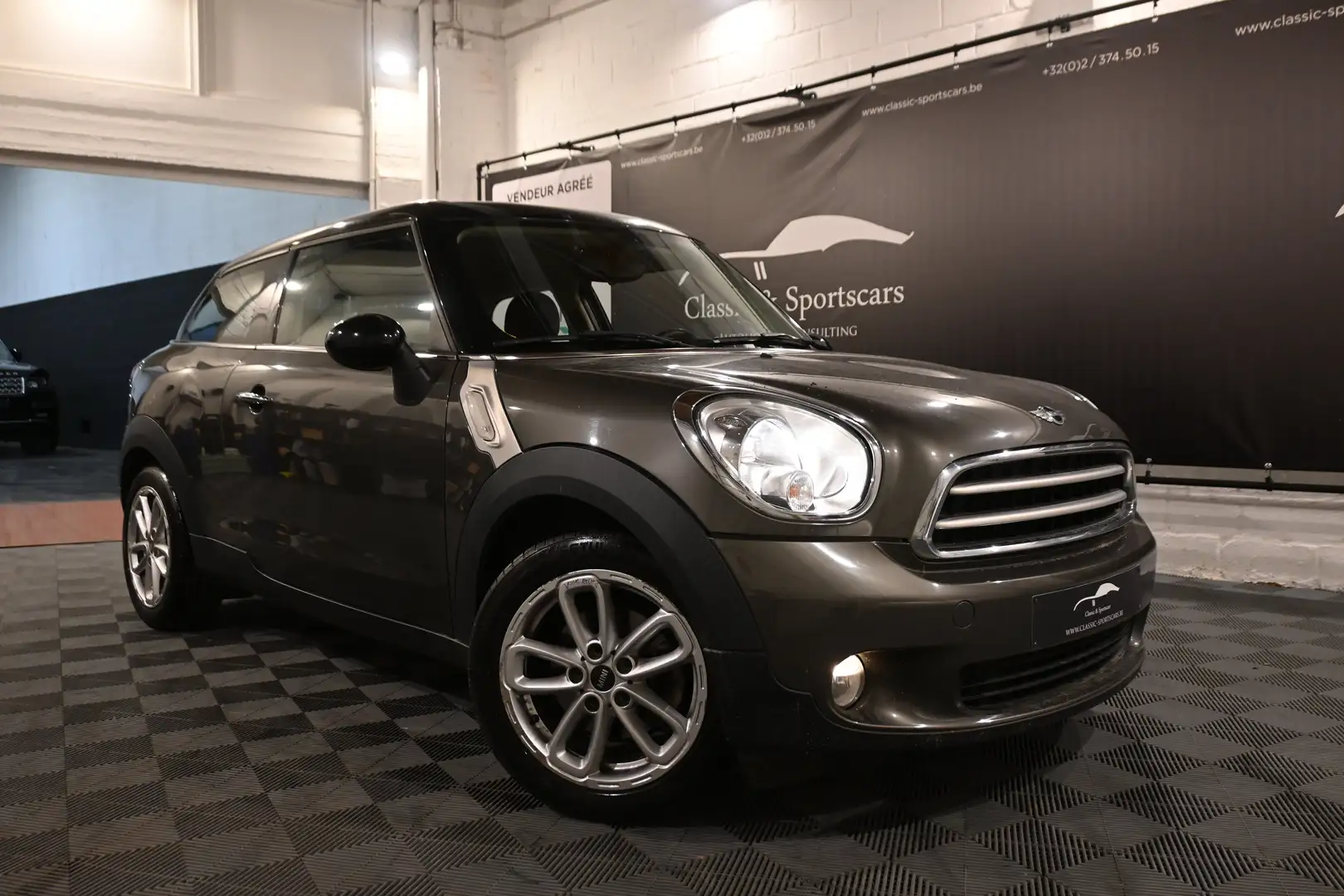 MINI Cooper D Paceman 1.6 D PACK SPORT / CUIR / GPS NAVI / BLUETOOTH !! Gris - 2
