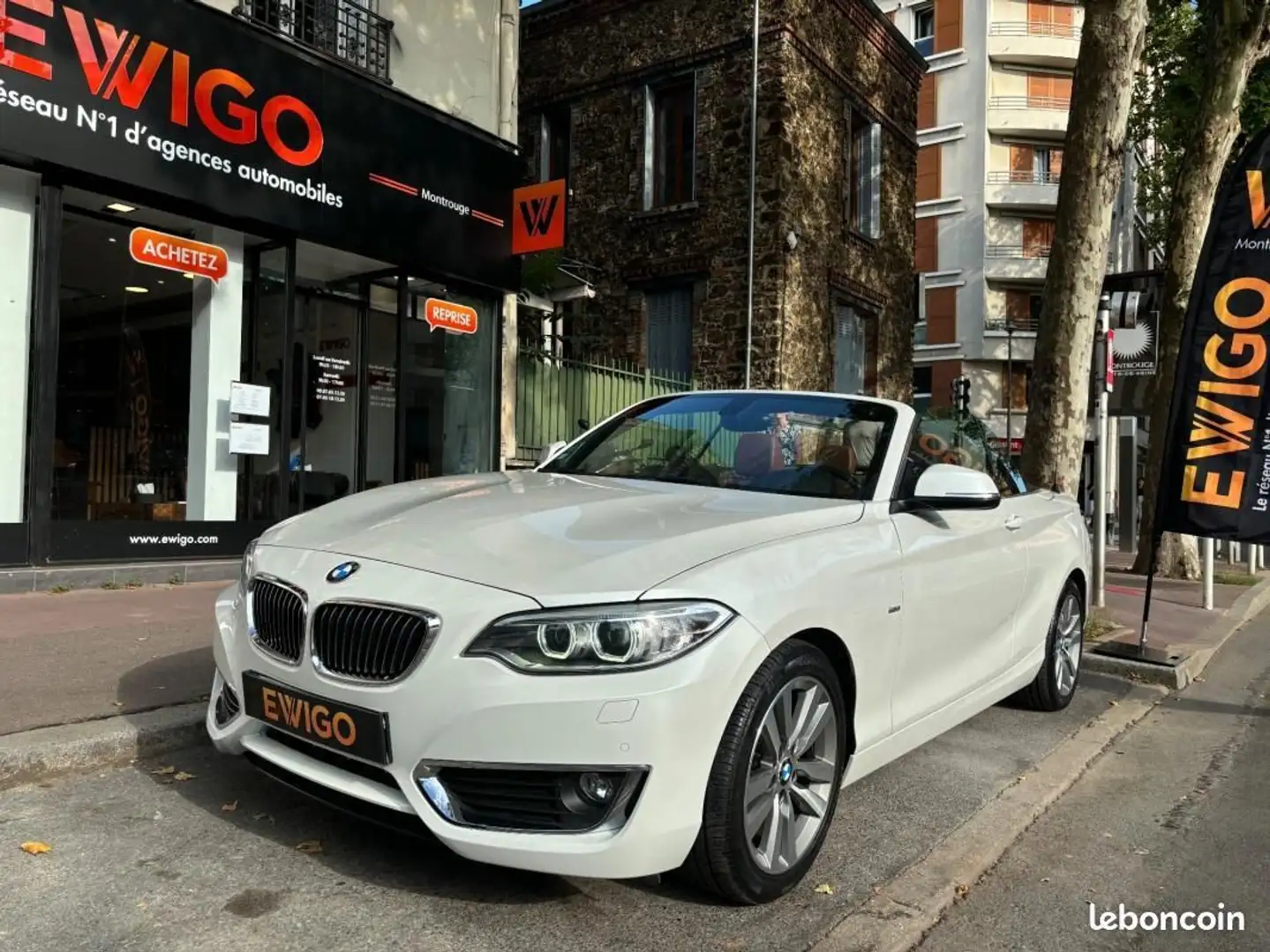 BMW 220 Cabriolet 225 D 220 LUXURY BVA Blanco - 1