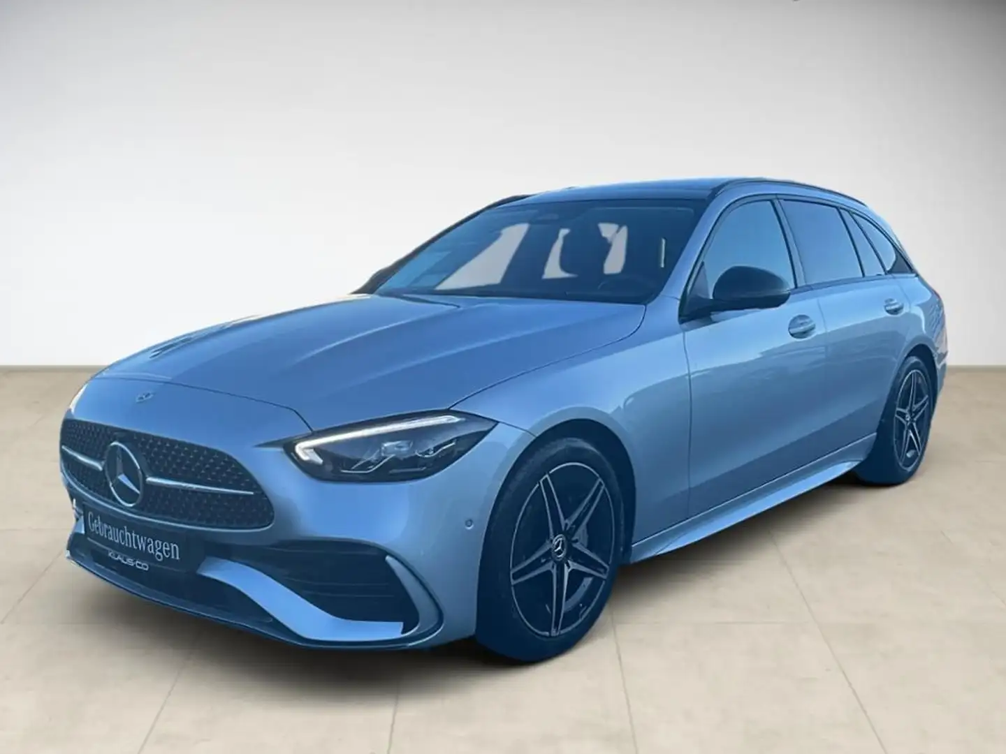 Mercedes-Benz C 180 AMG T-Modell Pano Night SpurW W-Paket PDC Silber - 1