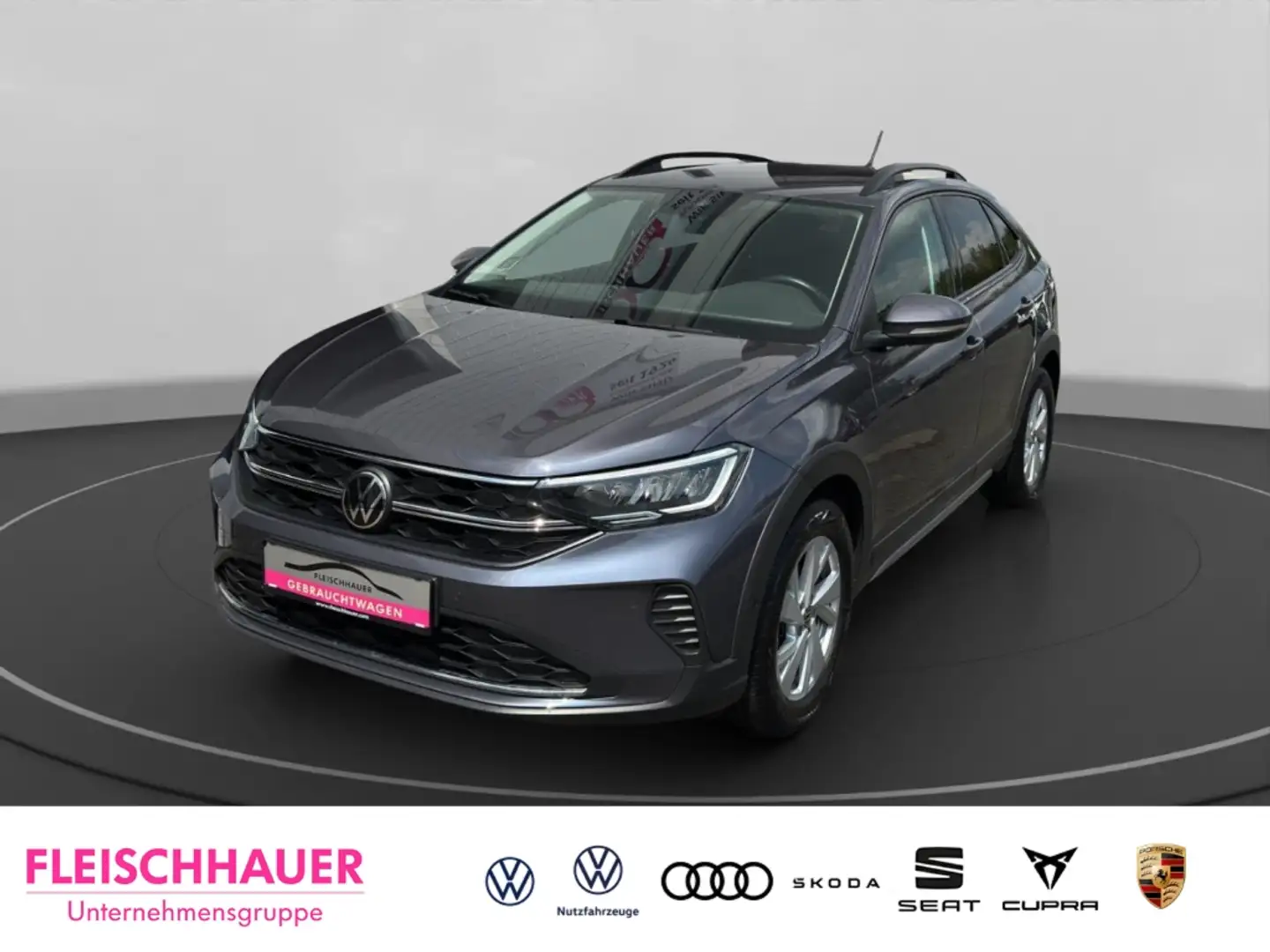 Volkswagen Taigo Life 1,0TSI Navi+CarPlay+ACC+PDC Grau - 1