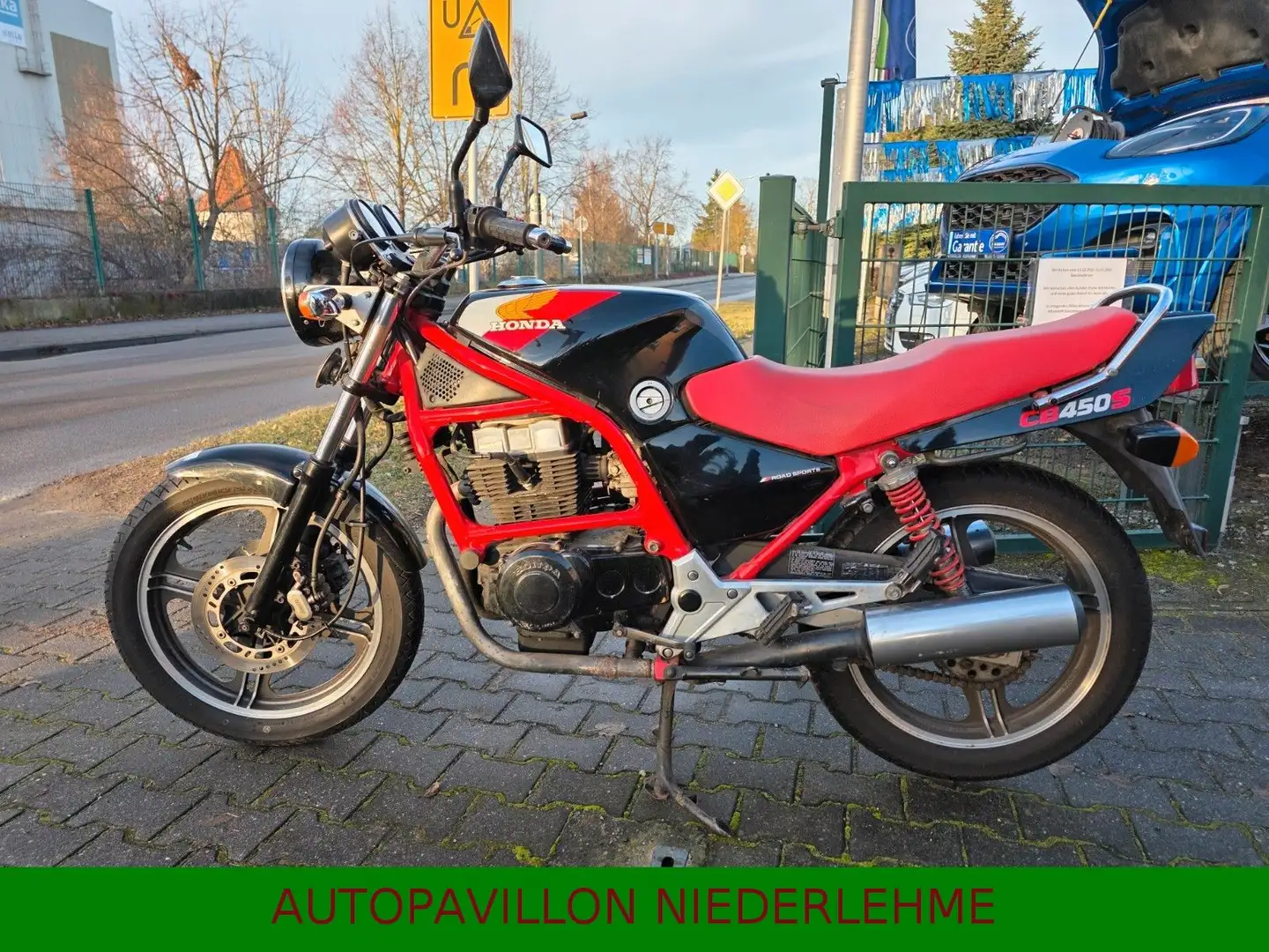 Honda CB 450 S PC17 Road Sports HU 04/2027 Rouge - 1