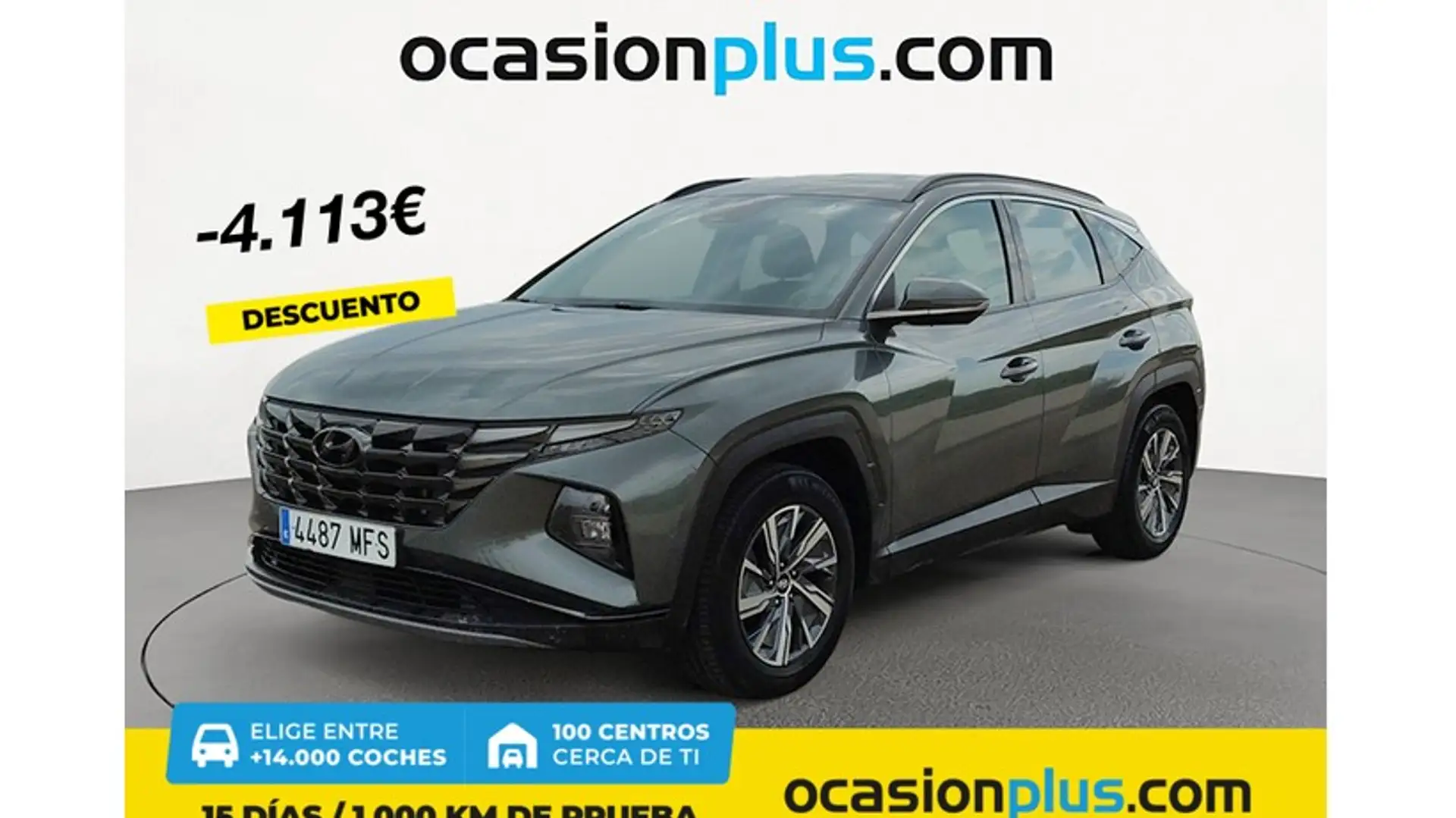 Hyundai TUCSON 1.6 CRDI Maxx 4x2 Groen - 1