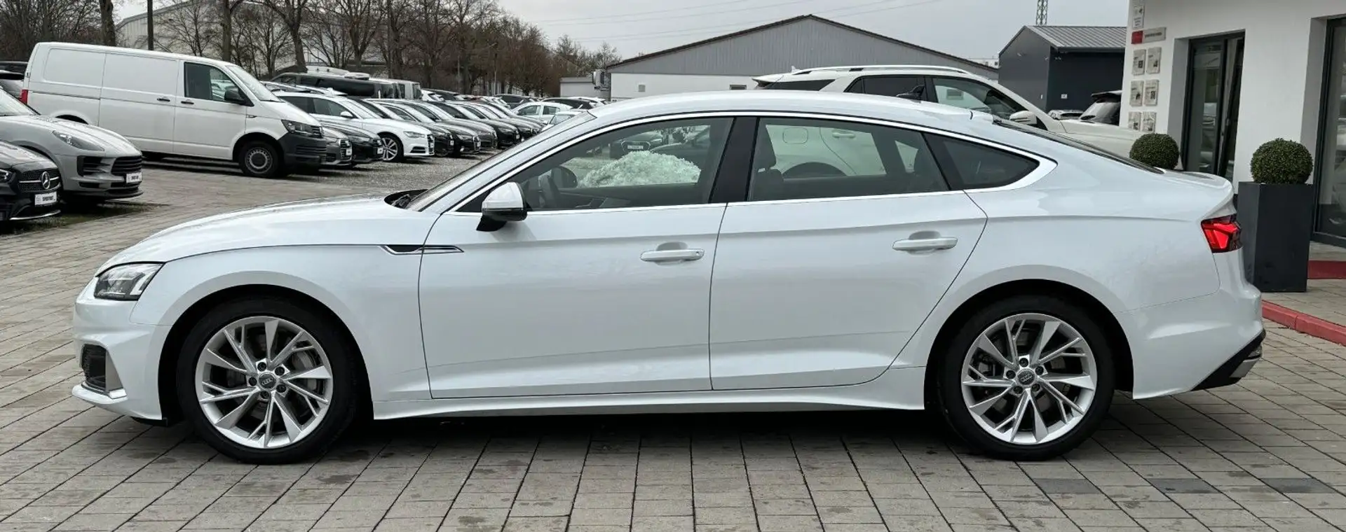 Audi A5 Sportback 45 TDI quattro S Line LED Navi DAB Weiß - 2