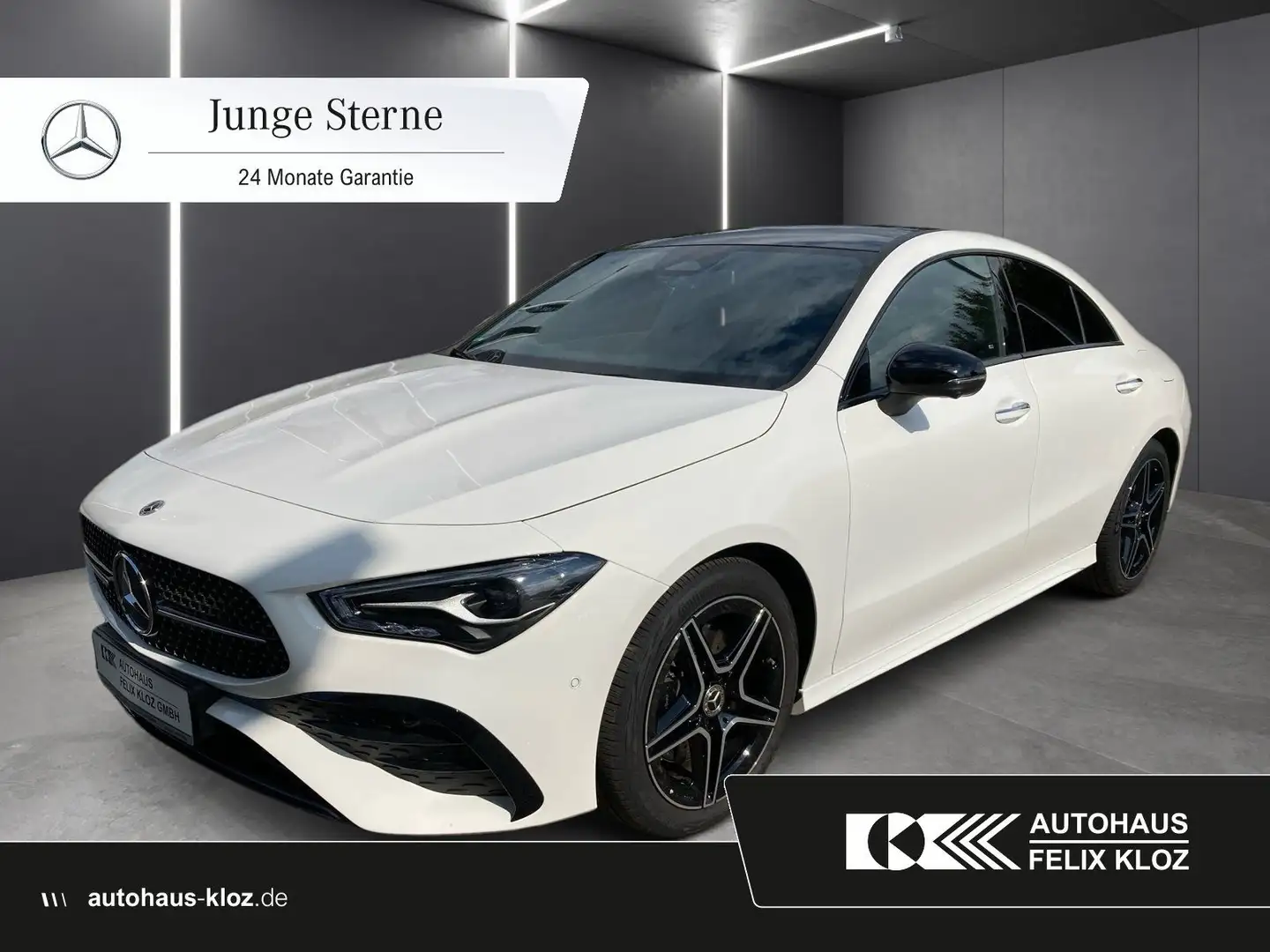Mercedes-Benz CLA 200 AMG Premium*Pano*360*Night*Totwinke*LED* Blanc - 1