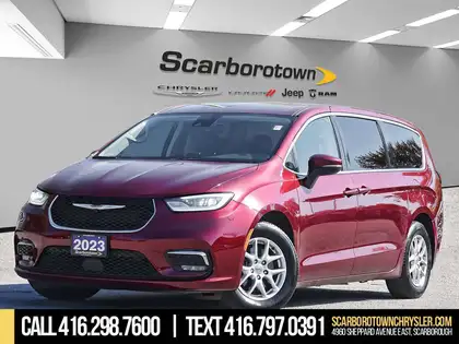 Red 2023 Chrysler Pacifica Minivan Front-Wheel Drive 9-Speed Automatic