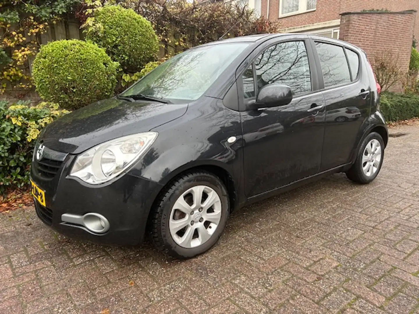 Opel Agila 1.2 Edition Nieuw staat//  Airco/ Orig NL auto/ 5 Zwart - 2