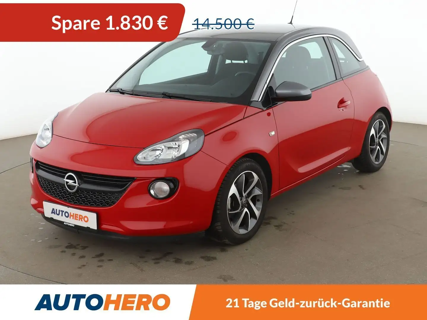 Opel Adam 1.4 Jam ecoFlex Aut.*PDC*TEMPO*KLIMA* Rojo - 1