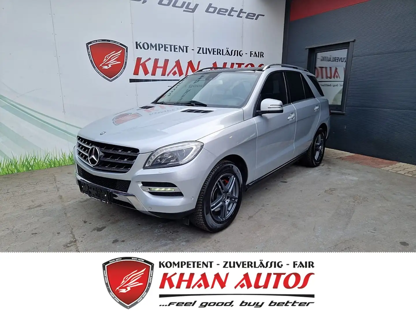 Mercedes-Benz ML 350 BlueTEC 4MATIC Aut. *Panorama*Navi*AHK* Silber - 1