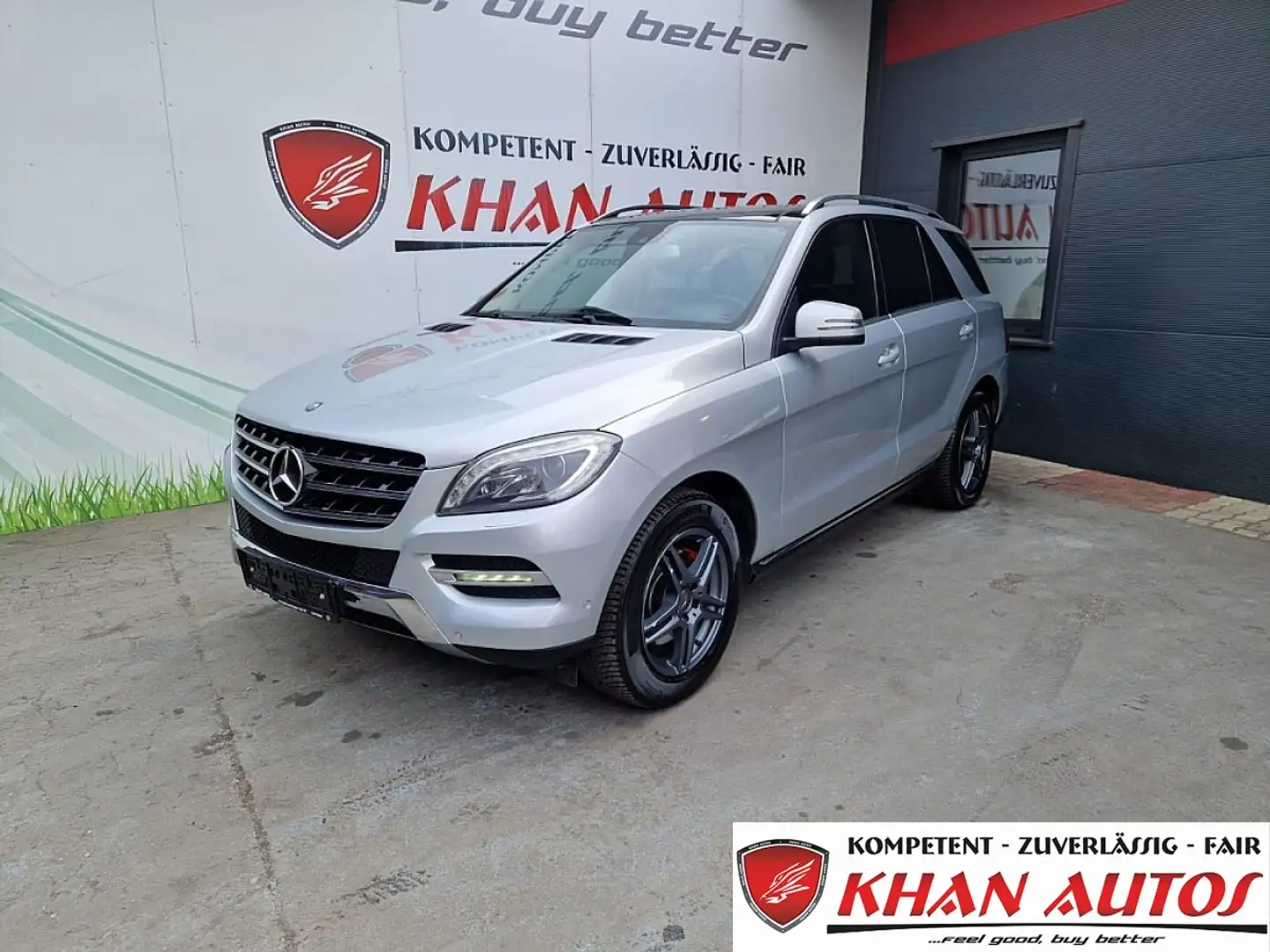 Mercedes-Benz ML 350 BlueTEC 4MATIC Aut. *Panorama*Navi*AHK* Silber - 1