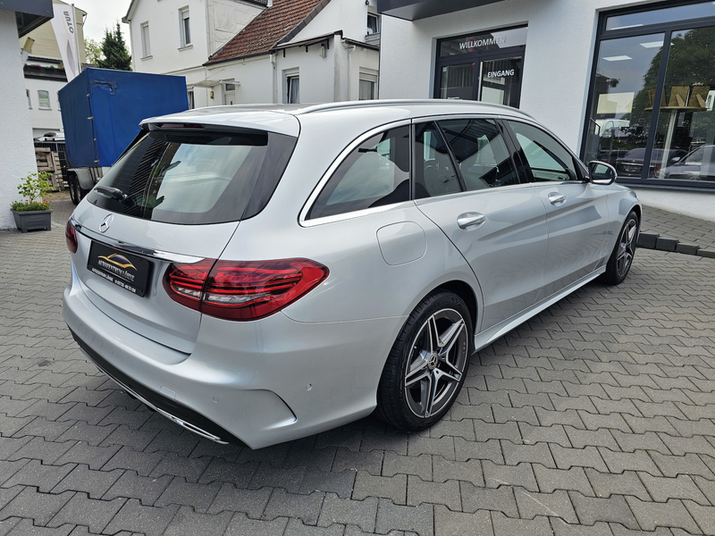 Mercedes-Benz C 200 d T AMG Line LED LEDER NAVI AHK AUS 2.HAND — photo 4