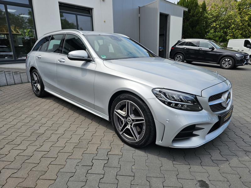 Mercedes-Benz C 200 d T AMG Line LED LEDER NAVI AHK AUS 2.HAND — photo 3
