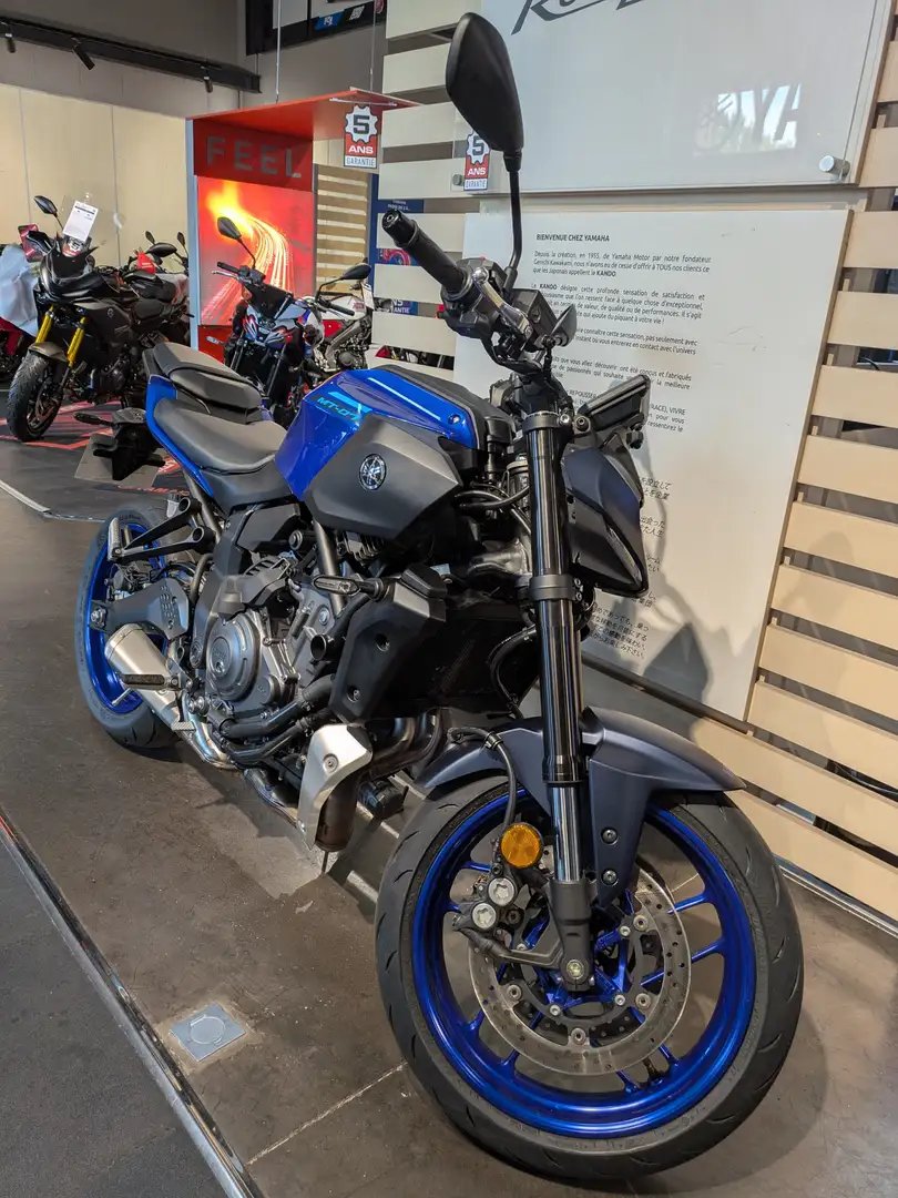 Yamaha MT-07 Blauw - 1