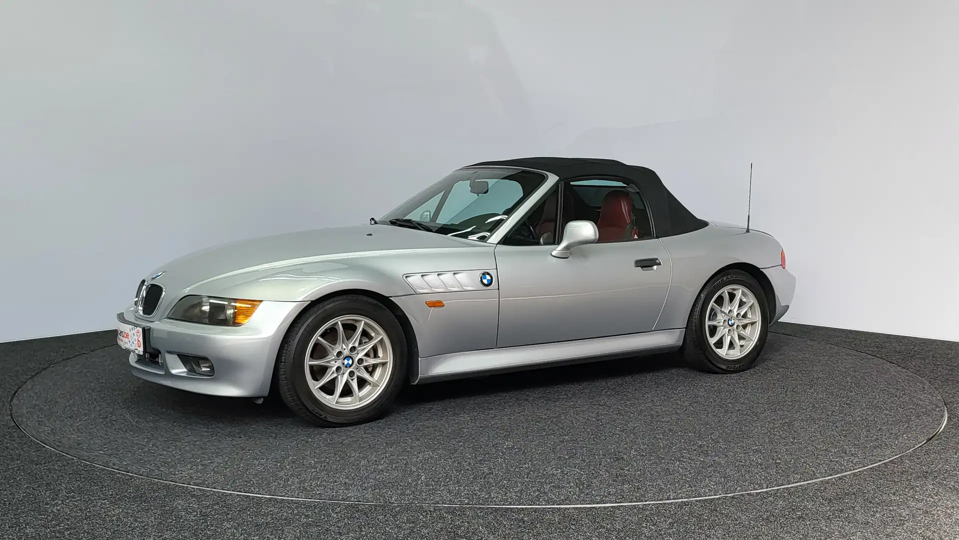 BMW Z3 1.9i ~ Cabrio ~ Radio ~ Bluetooth ~ TopDeal ~ Argent - 1
