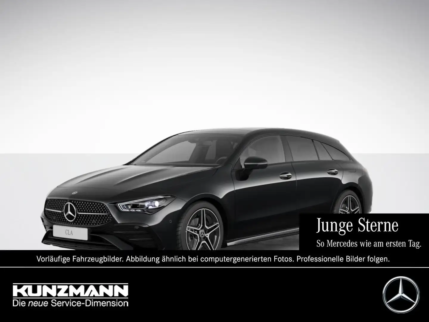 Mercedes-Benz CLA 180 SB AMG Night Distronic Panorama 360° AHK Schwarz - 1