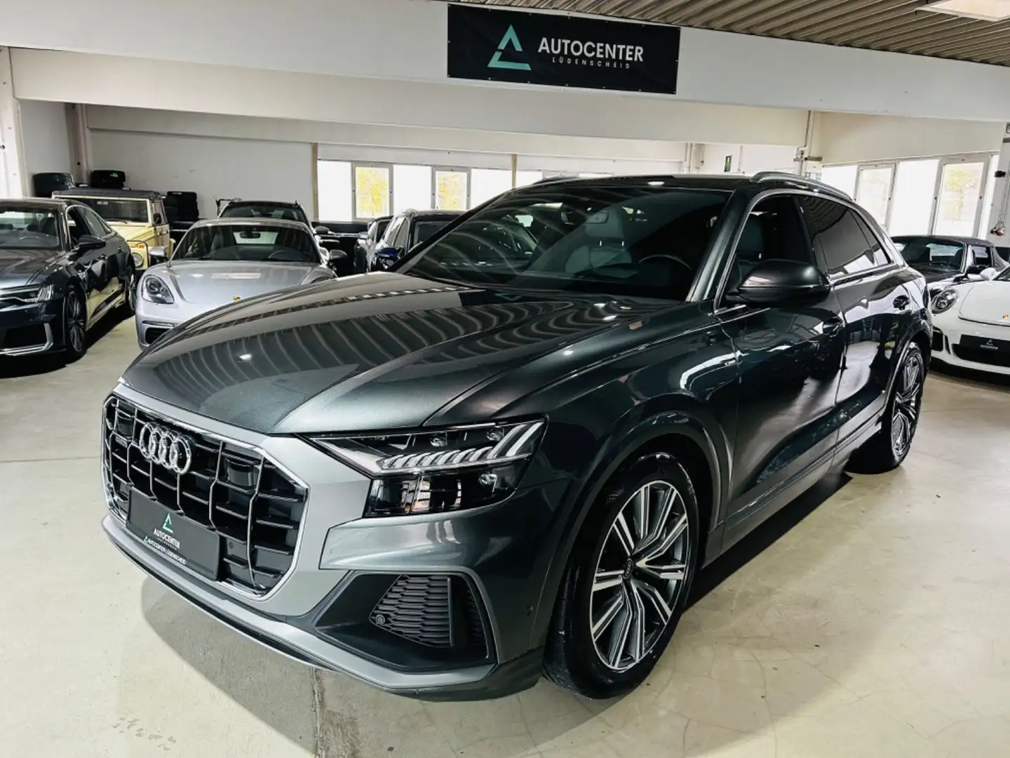 Audi Q8 50 TDI quattro *S line Sport / Plus*Matrix* Gris - 1