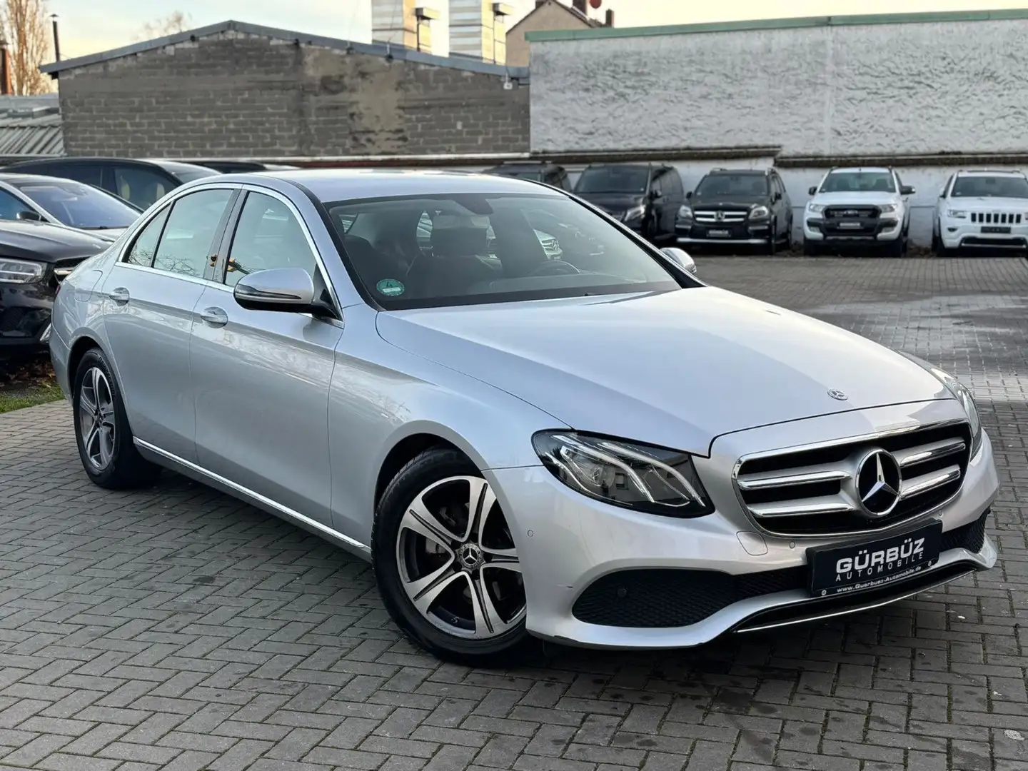 Mercedes-Benz E 220 d Lim.Avantgarde*Navi*Szhz Silber - 1