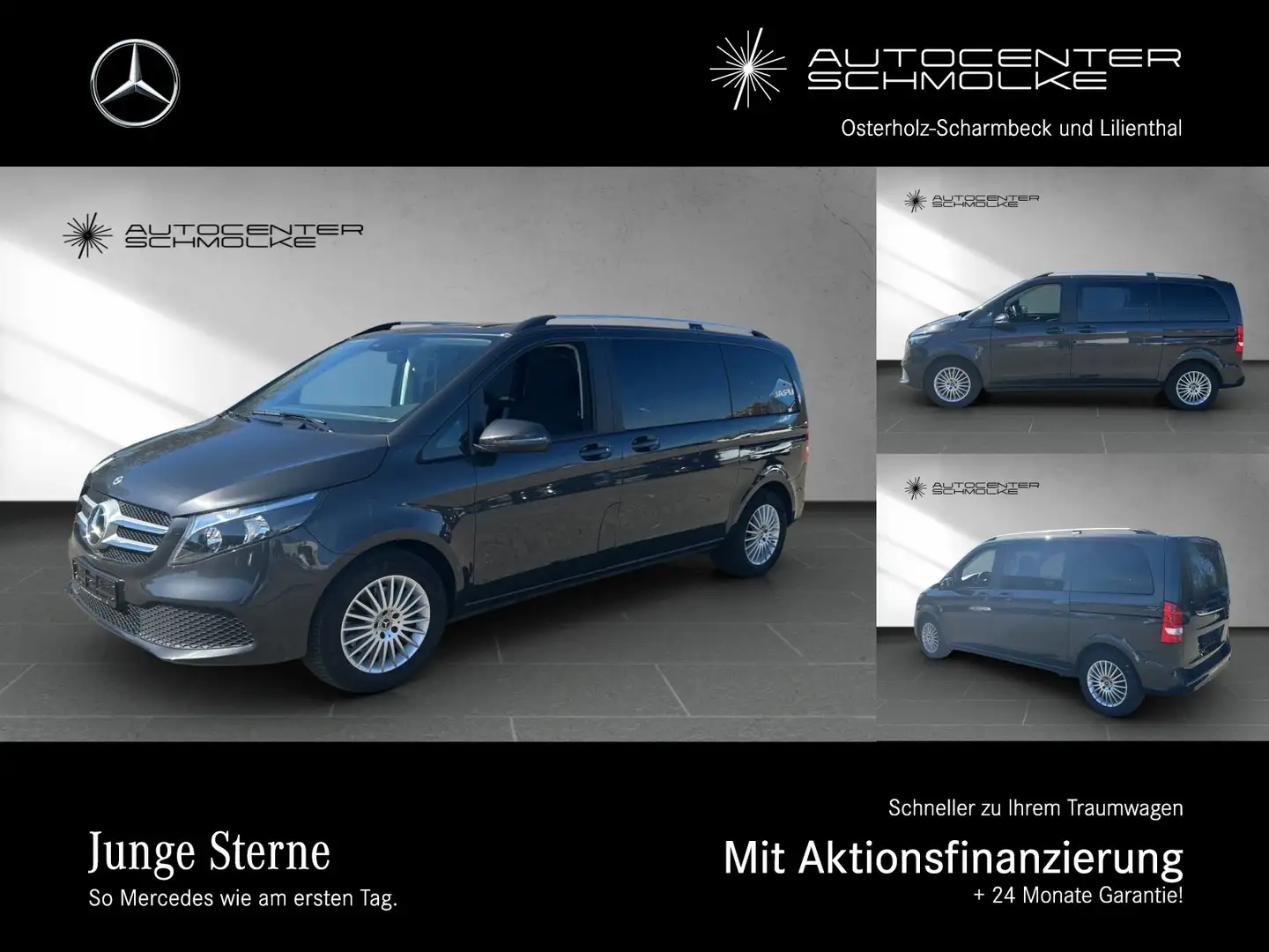 Mercedes-Benz V 220 V 220 d EDITION K*RFK*TOTWINKEL*SMARTPHONE-INT. Gri - 1