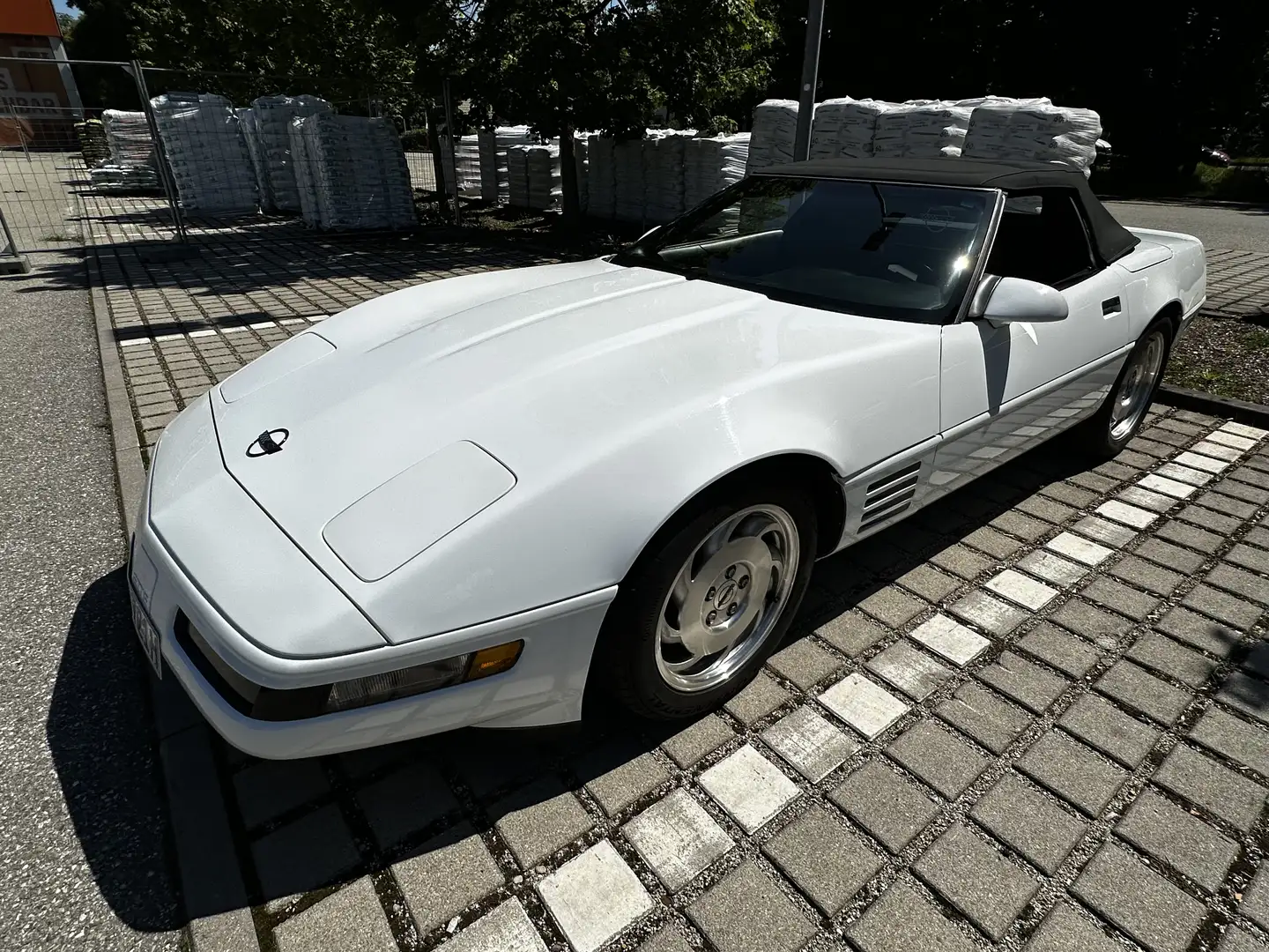Corvette C4 Corvette C4 LT1 Schaltgetriebe Weiß - 1