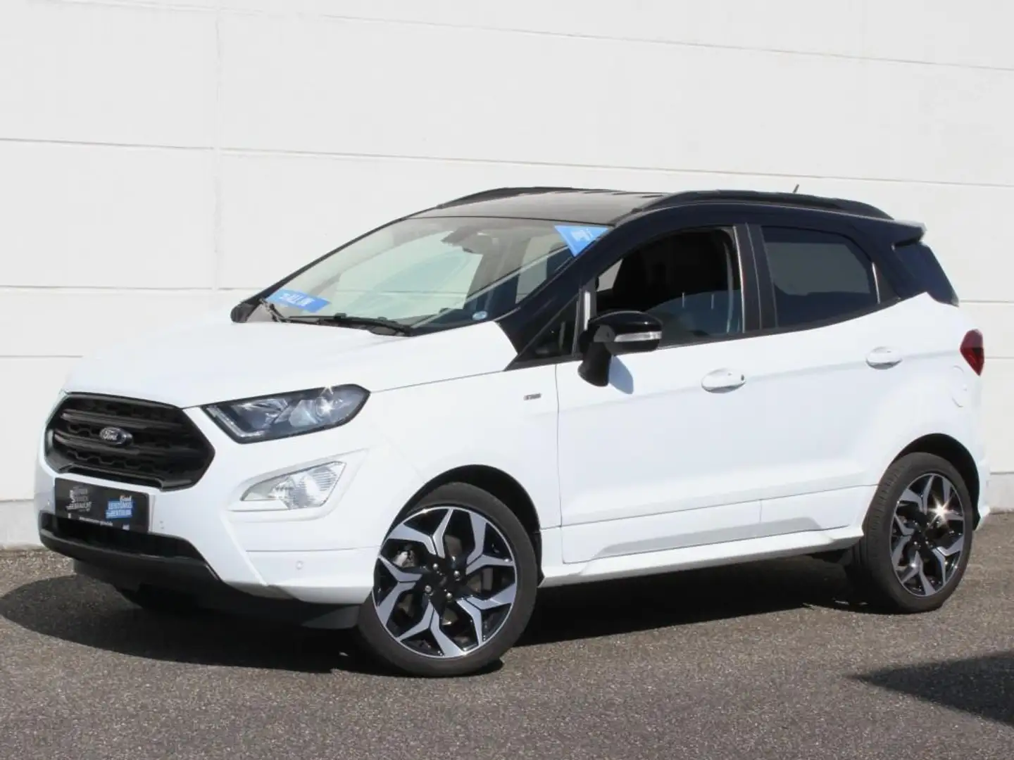 Ford EcoSport 1.0EB St-Line Xenon Navi RFK Winter 18" Weiß - 1