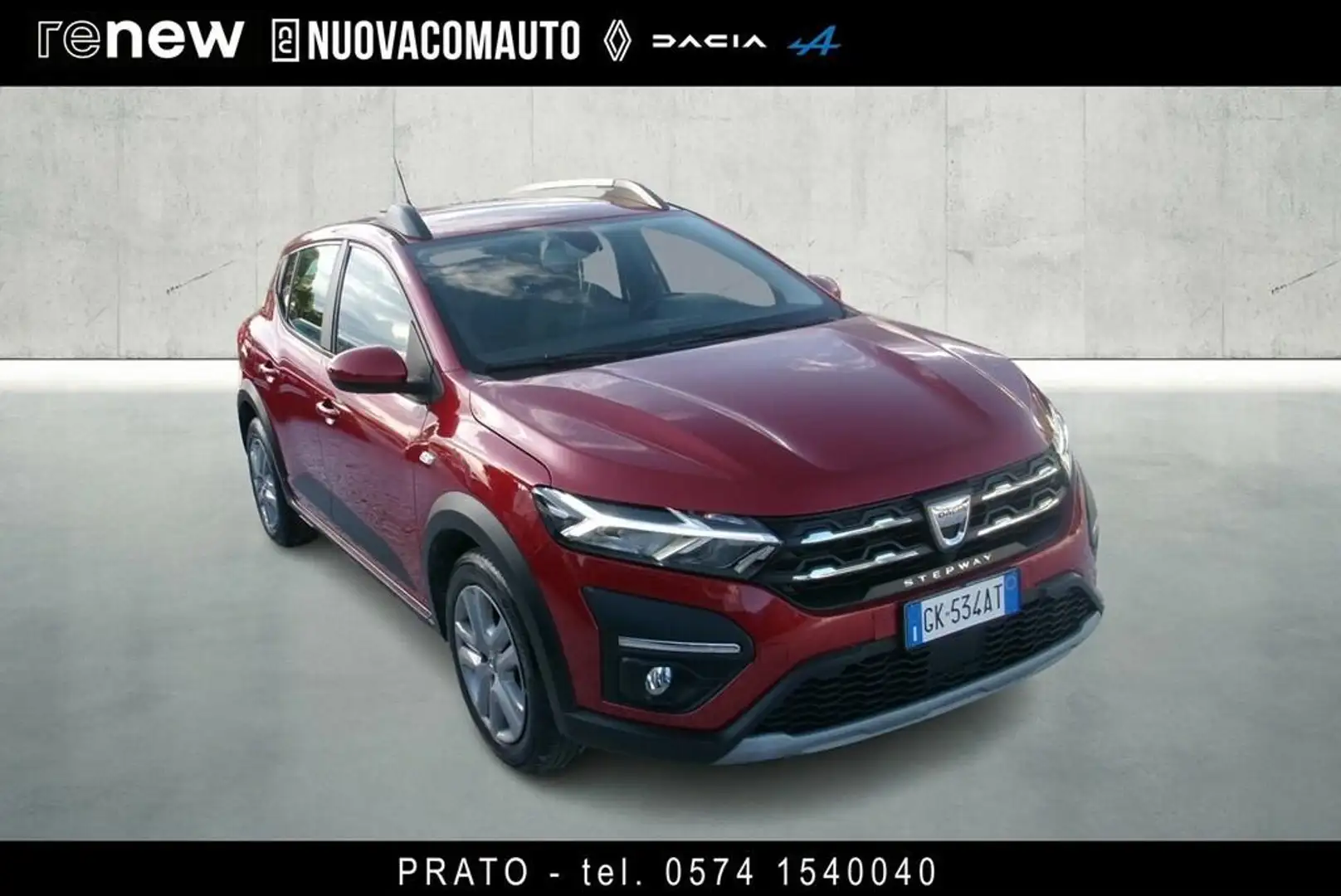 Dacia Sandero Stepway 1.0 tce Comfort Eco-g 100cv Rosso - 2