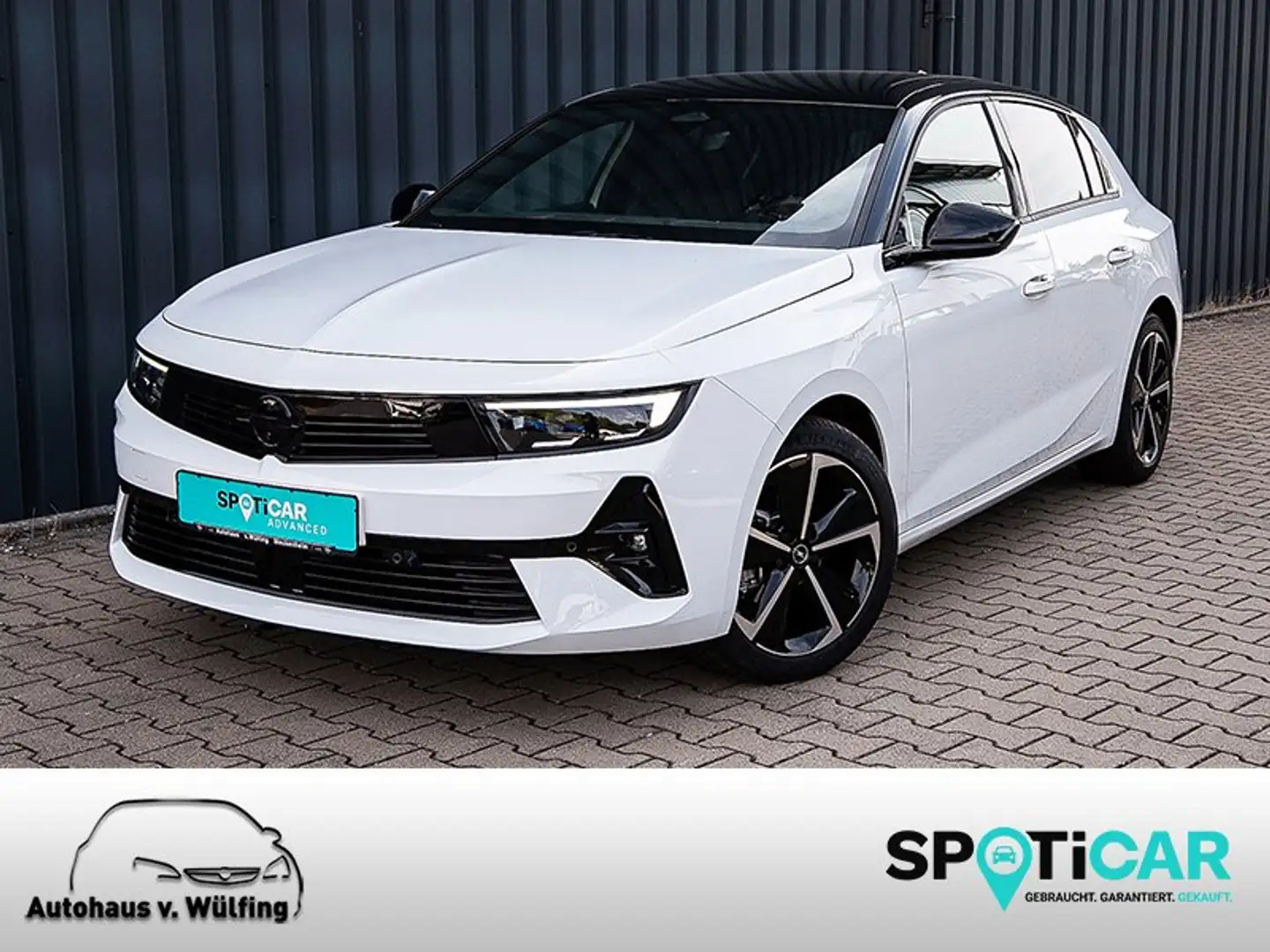 Opel Astra Lim. 5T. GS-Line +NEUWERTIG+ZUSATZAUSSTATTUNG+ Weiß - 1