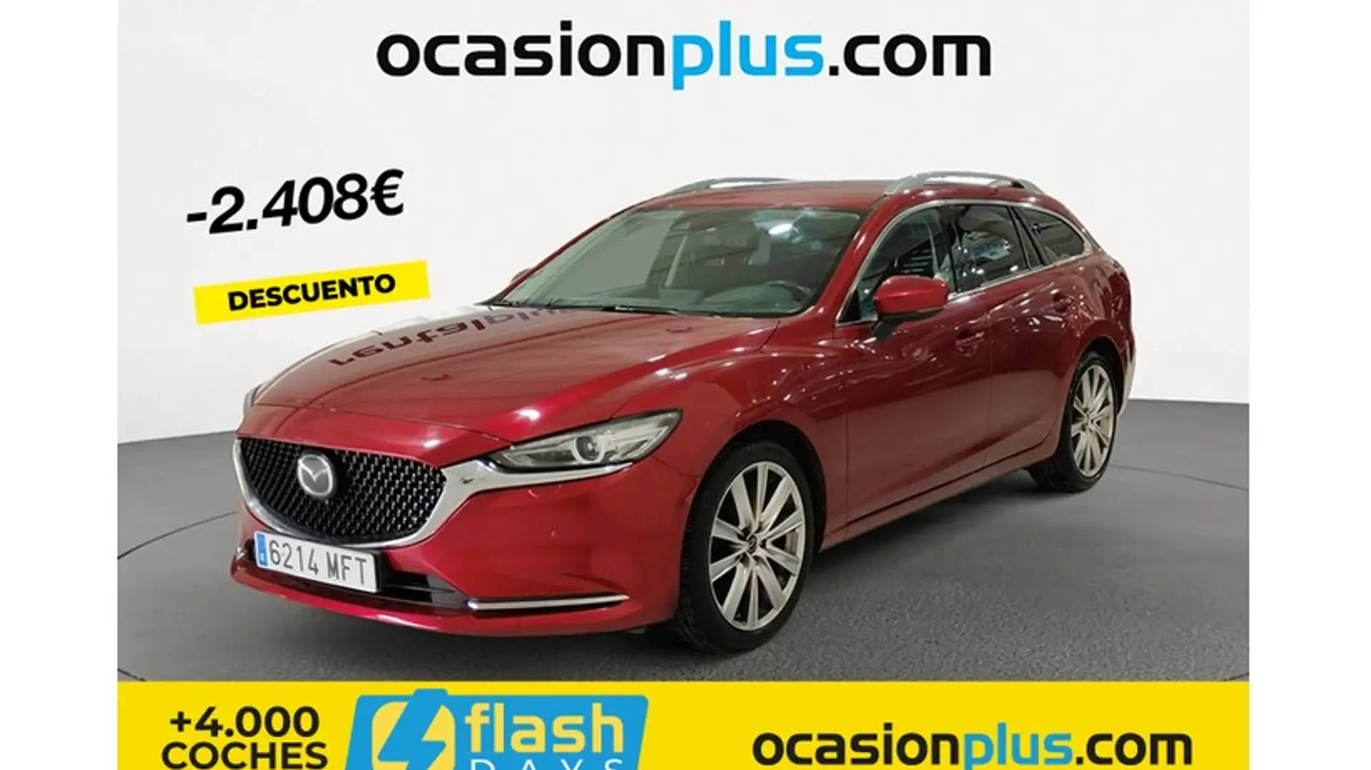 Mazda 6 Wagon 2.0 Skyactiv-G Exclusive-Line 165 Rojo - 1