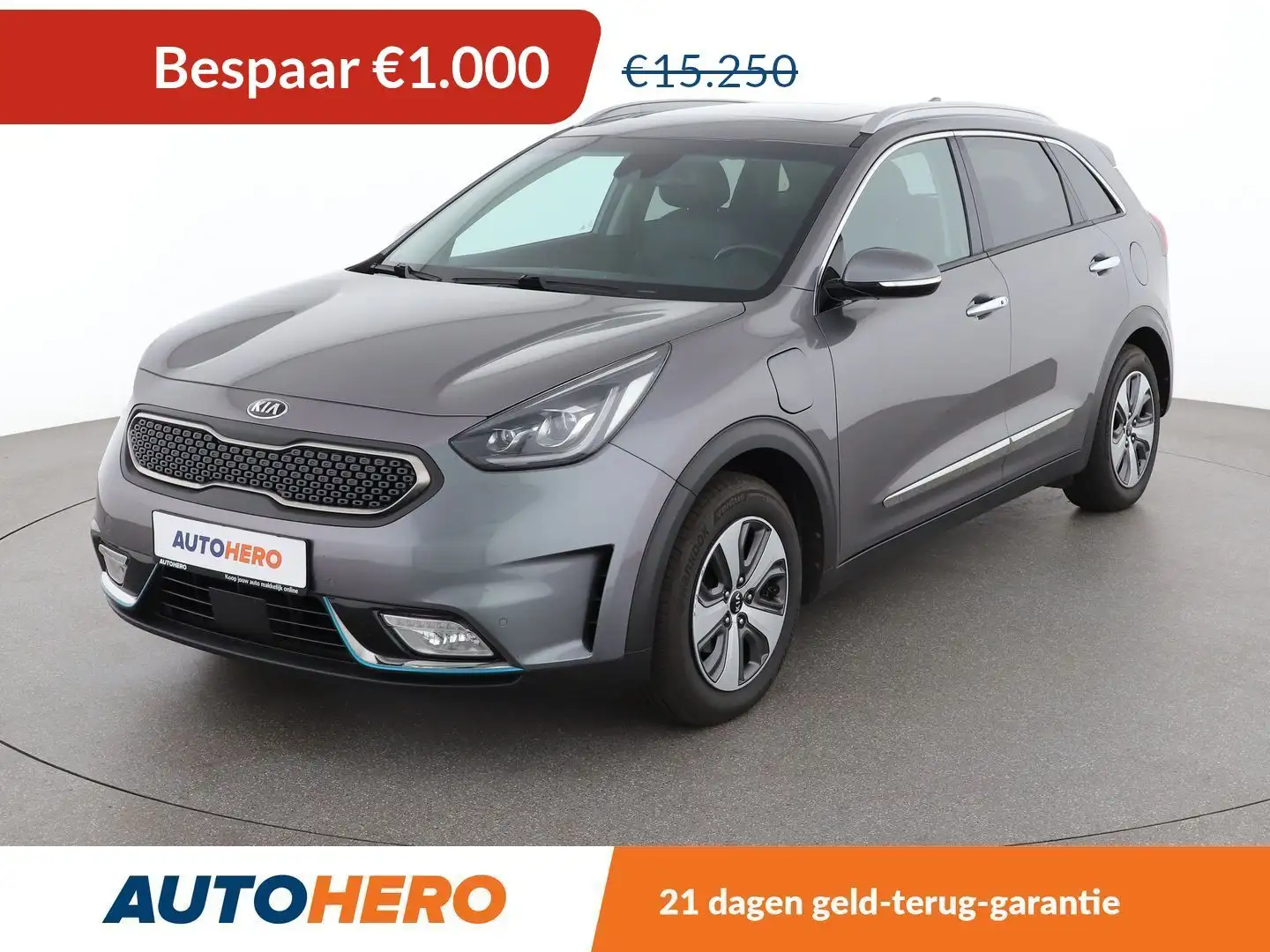 Kia Niro 1.6 Plug-in Hybrid Spirit siva - 1